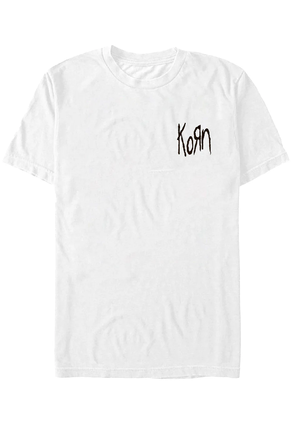 Scratched Type White - T-Shirt