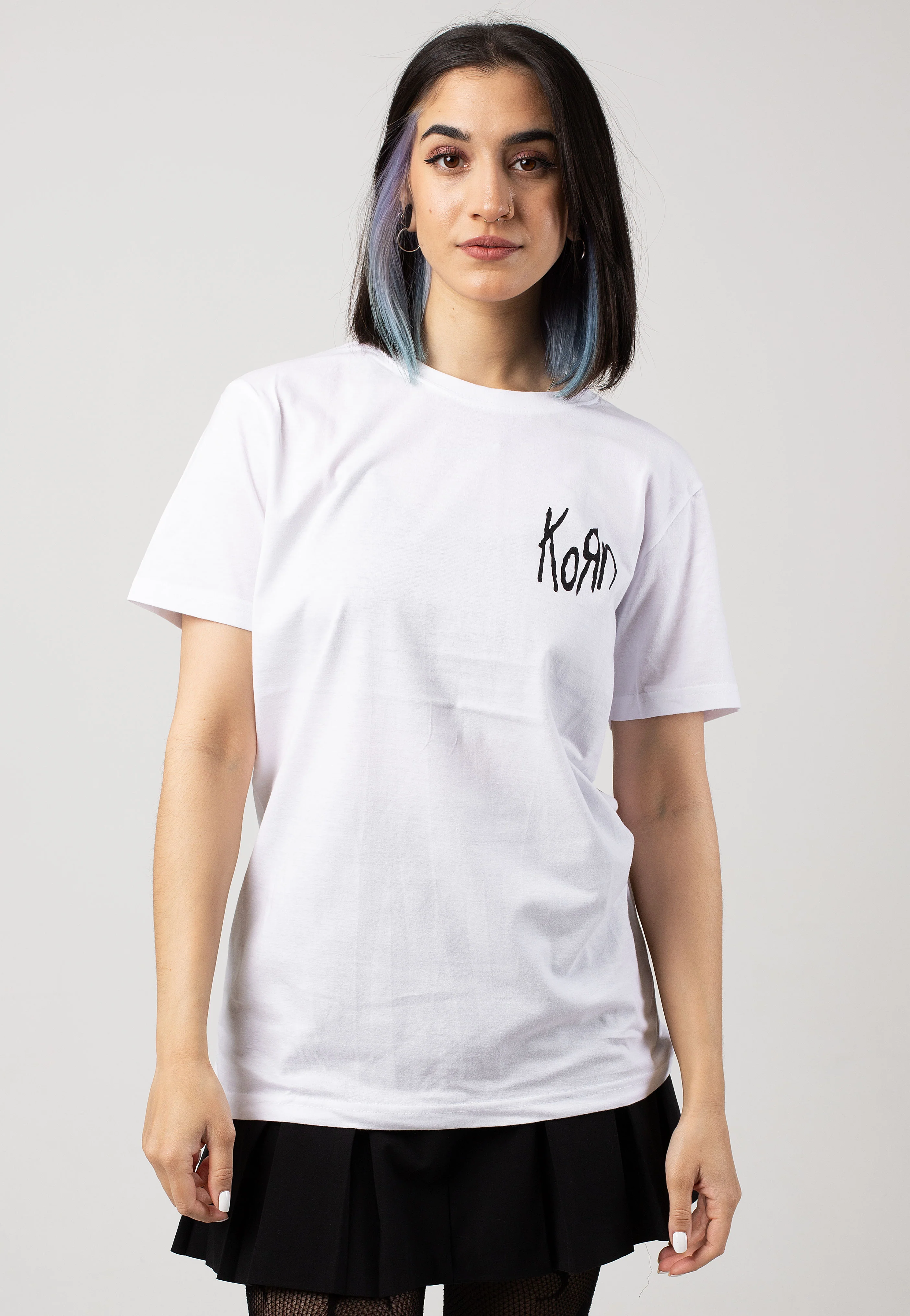 Scratched Type White - T-Shirt - Image 5