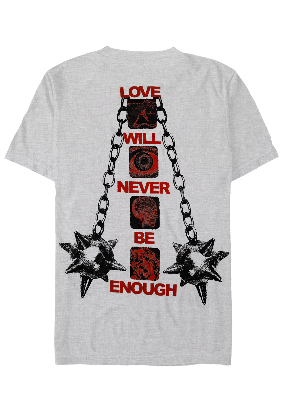 Never Enough Sportsgrey - T-Shirt - Image 2