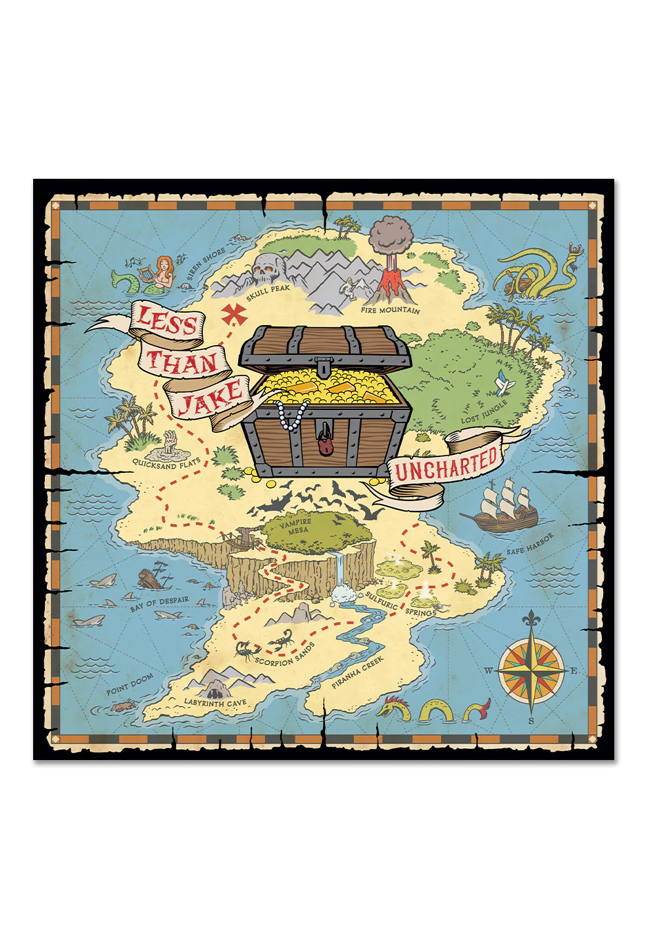 Uncharted EP Ltd. Sapphire - Marbled Vinyl - Image 2