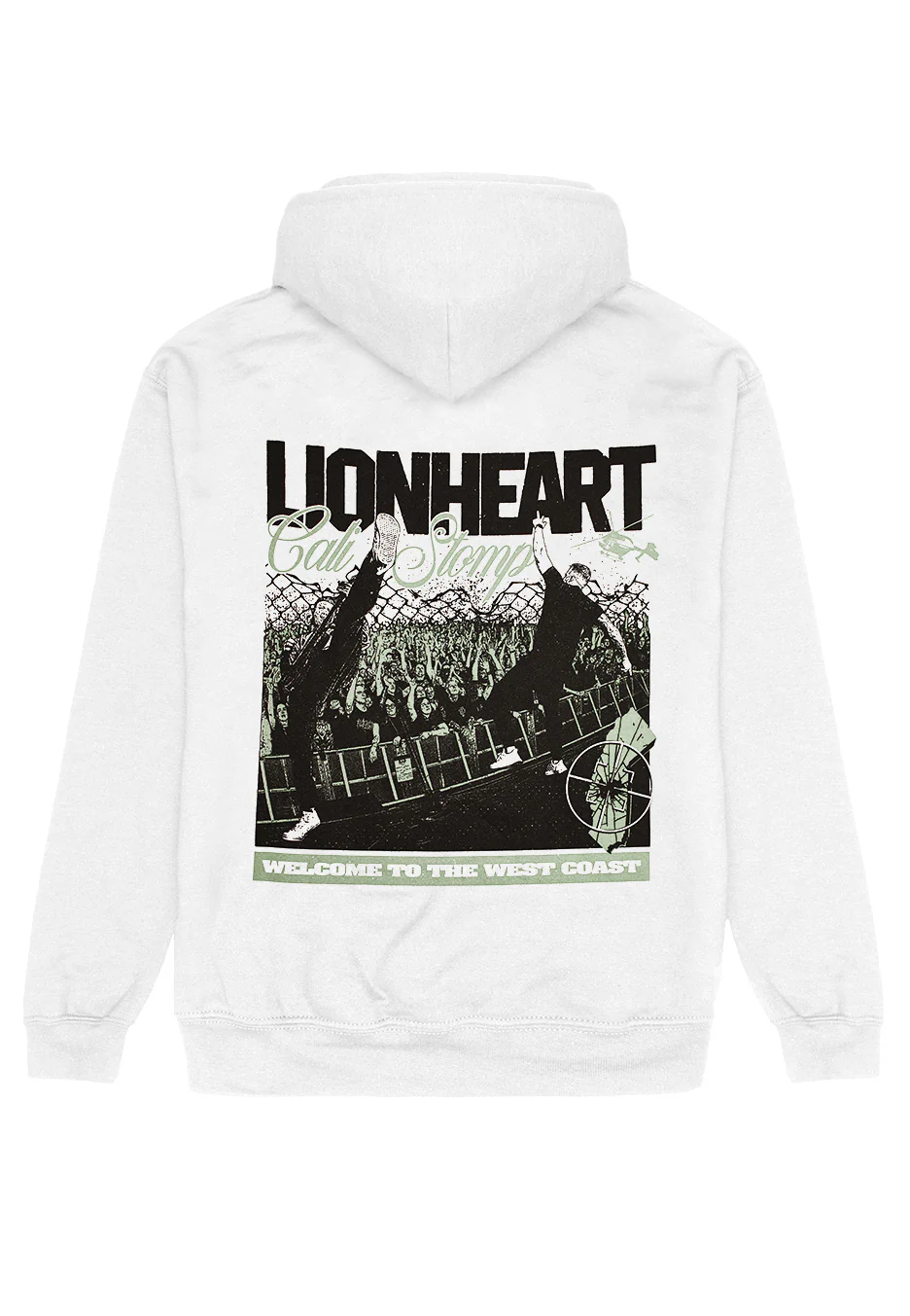Cali Stomp Live White - Hoodie - Image 2