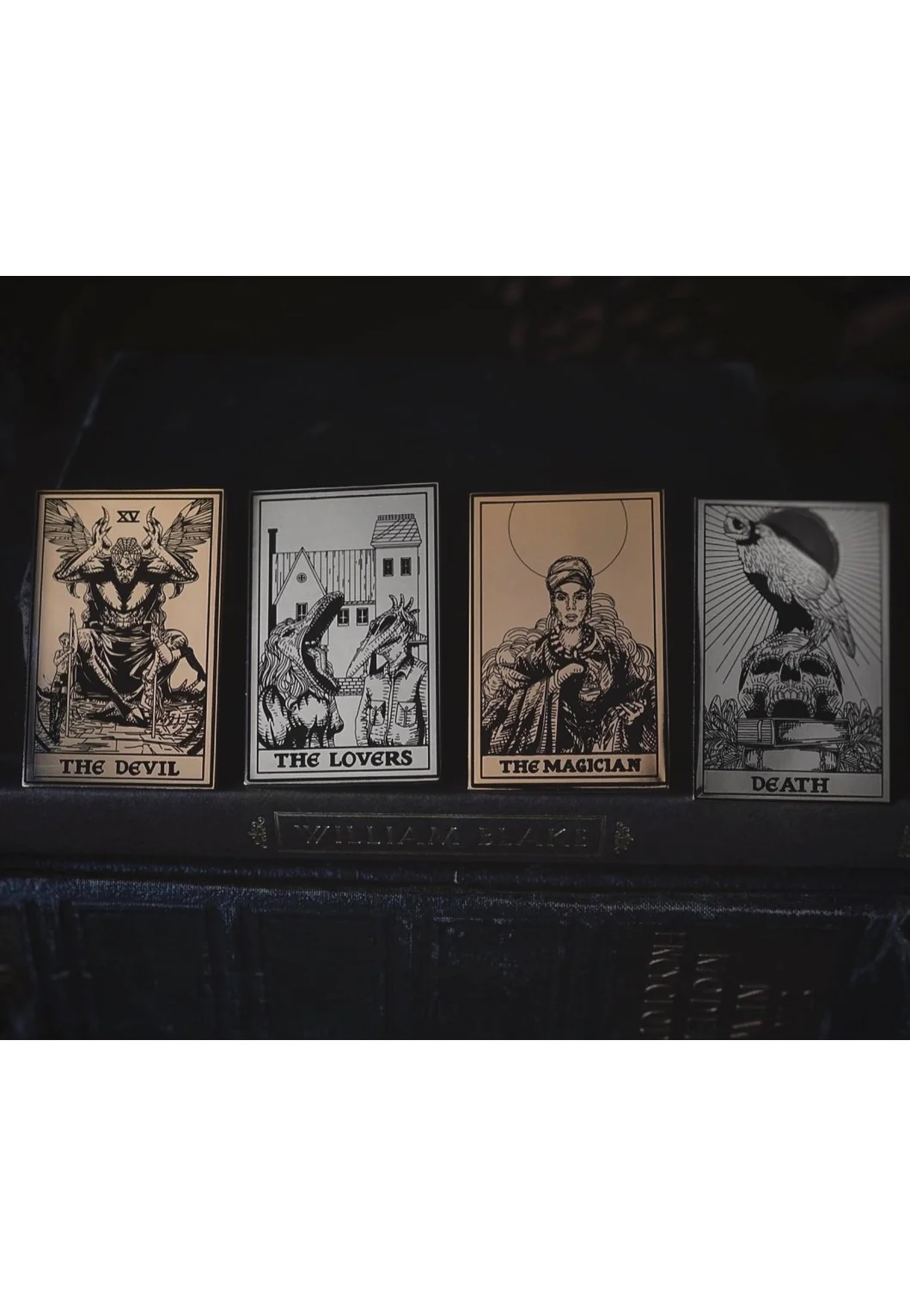 The Magician Tarot Silver - Pin - Image 2