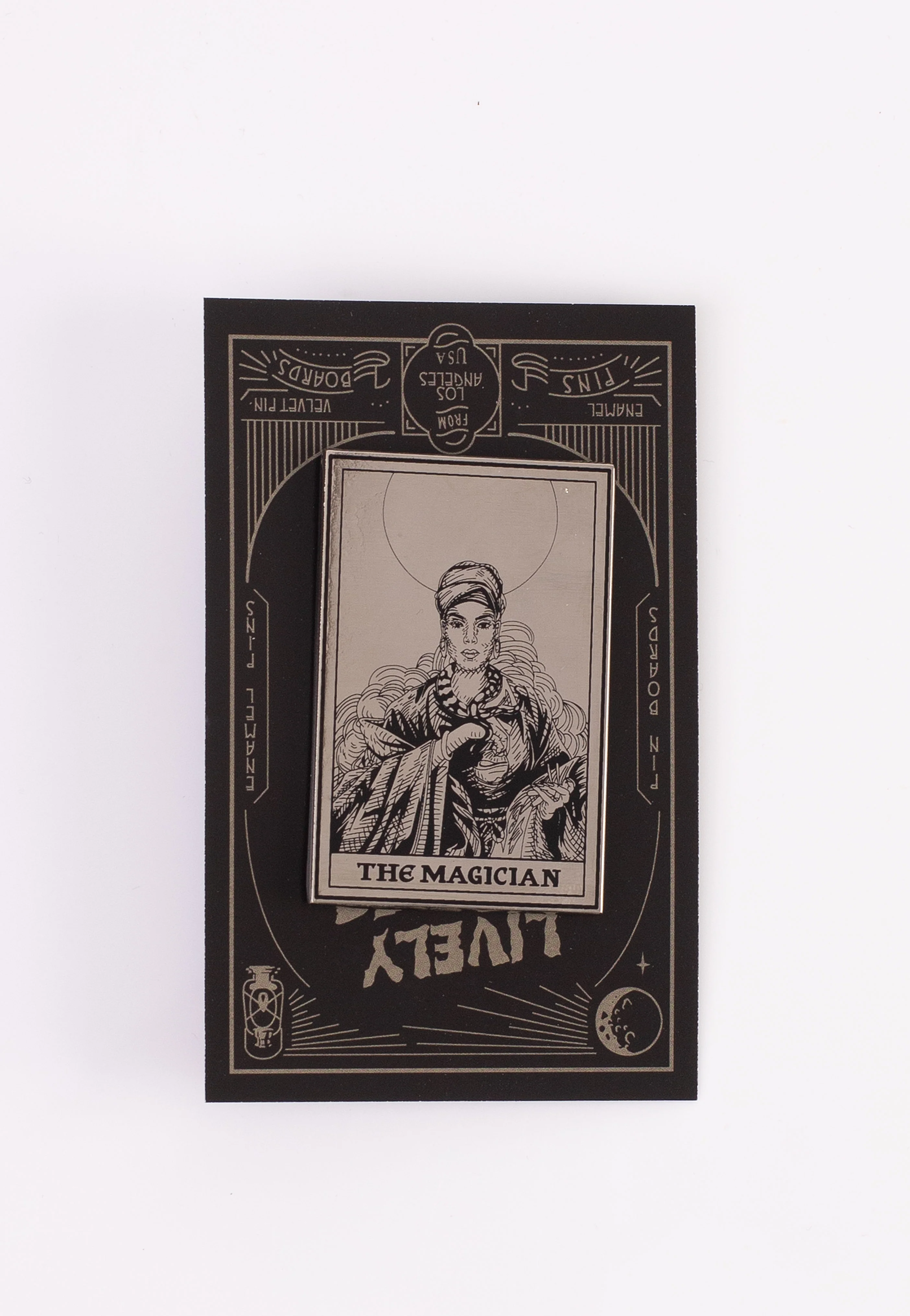 The Magician Tarot Silver - Pin - Image 3