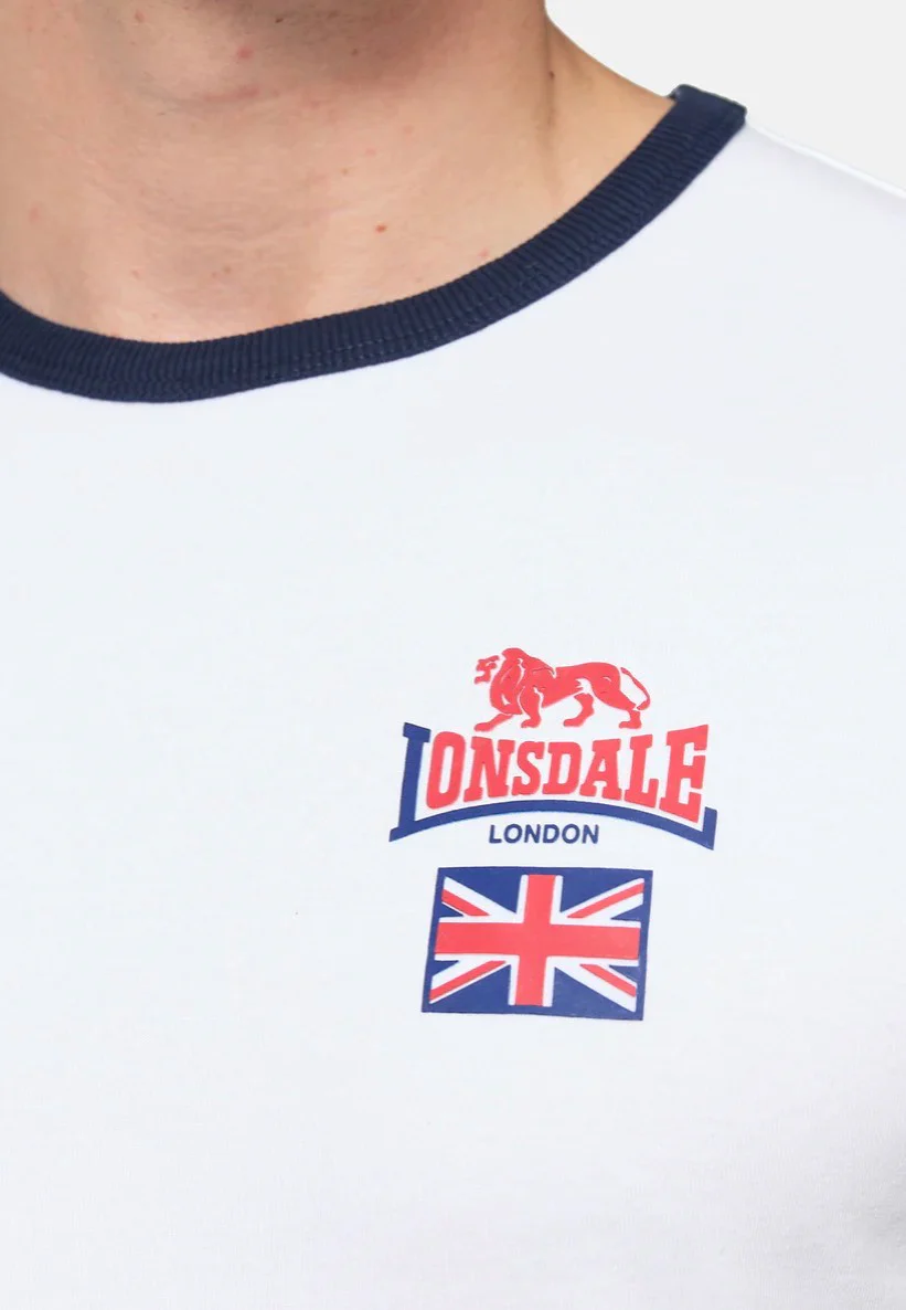 Cashendun White/Navy/Red - T-Shirt - Image 4