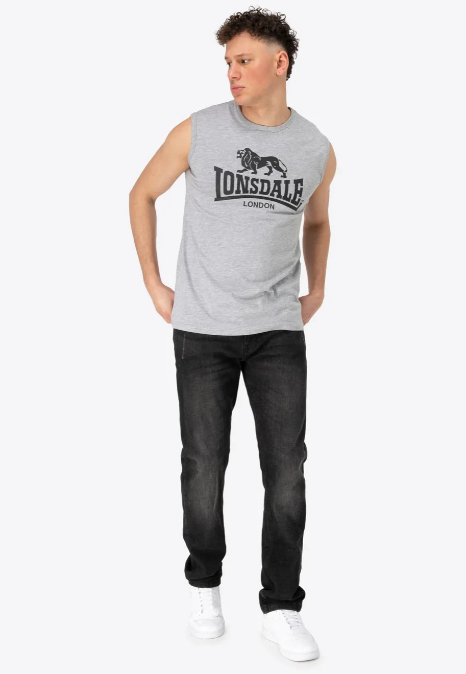 Clopton Marl Grey/Black - Tank - Image 2