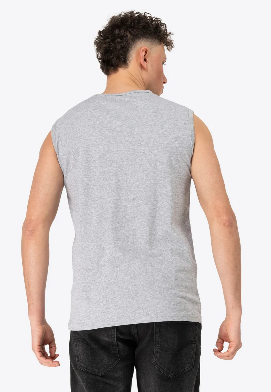 Clopton Marl Grey/Black - Tank - Image 3