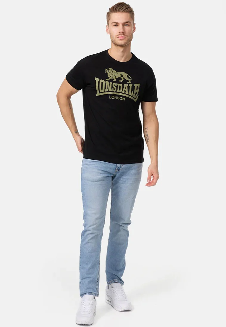 Logo Black/Olive - T-Shirt - Image 2