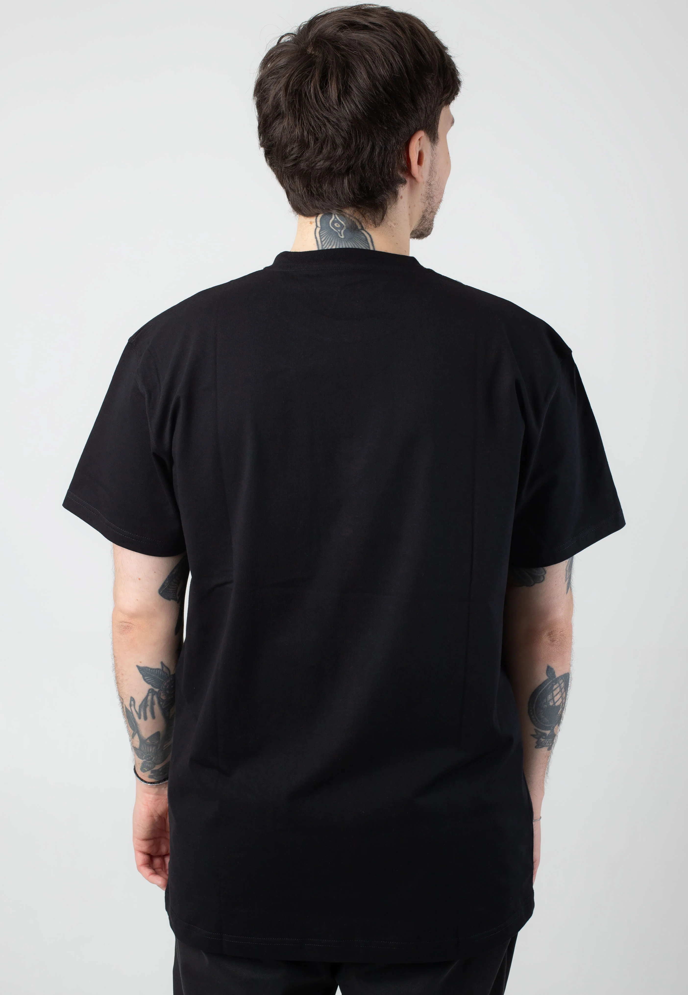 Mustache Tiger Black - T-Shirt - Image 2