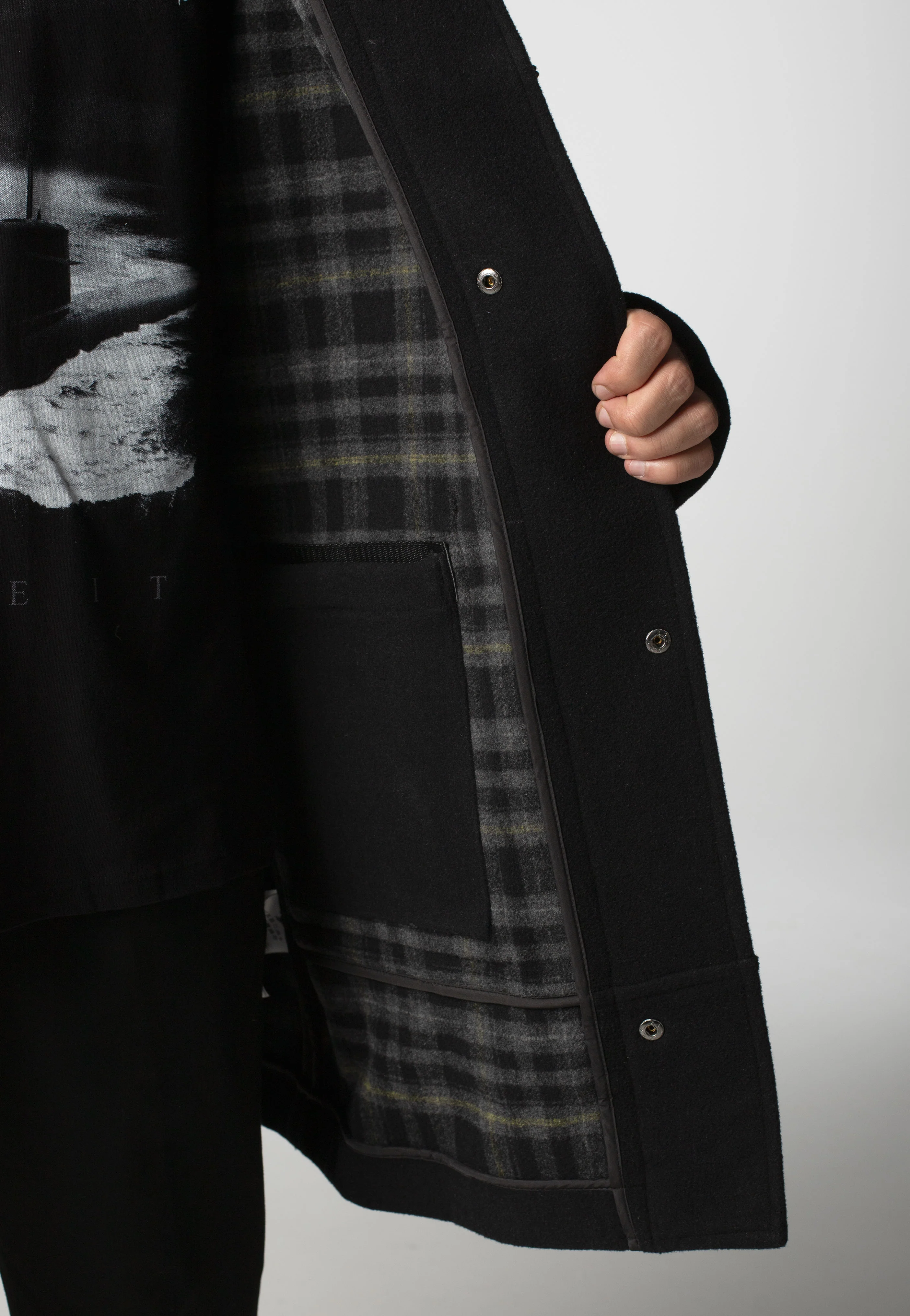 Duffle Jet Black - Jacket - Image 8