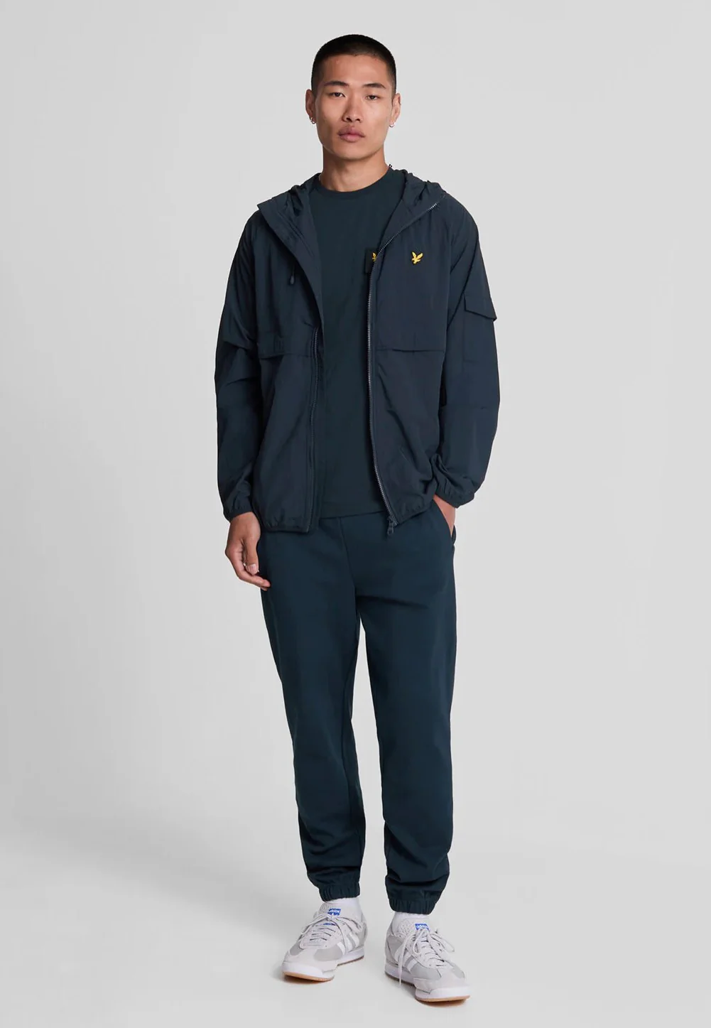 Half Tipped Dark Navy - T-Shirt - Image 3
