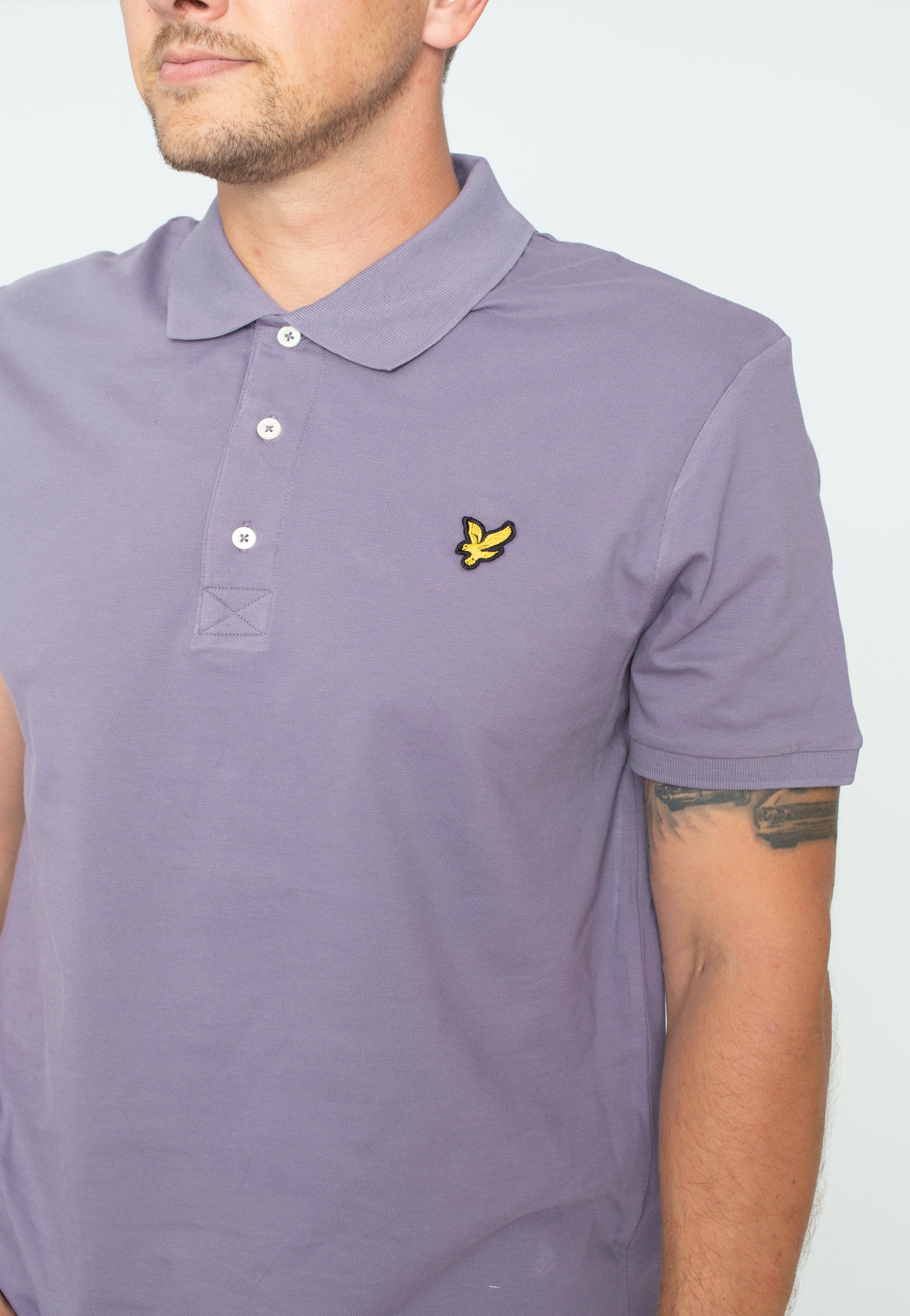 Plain Billboard Purple - Polo - Image 2