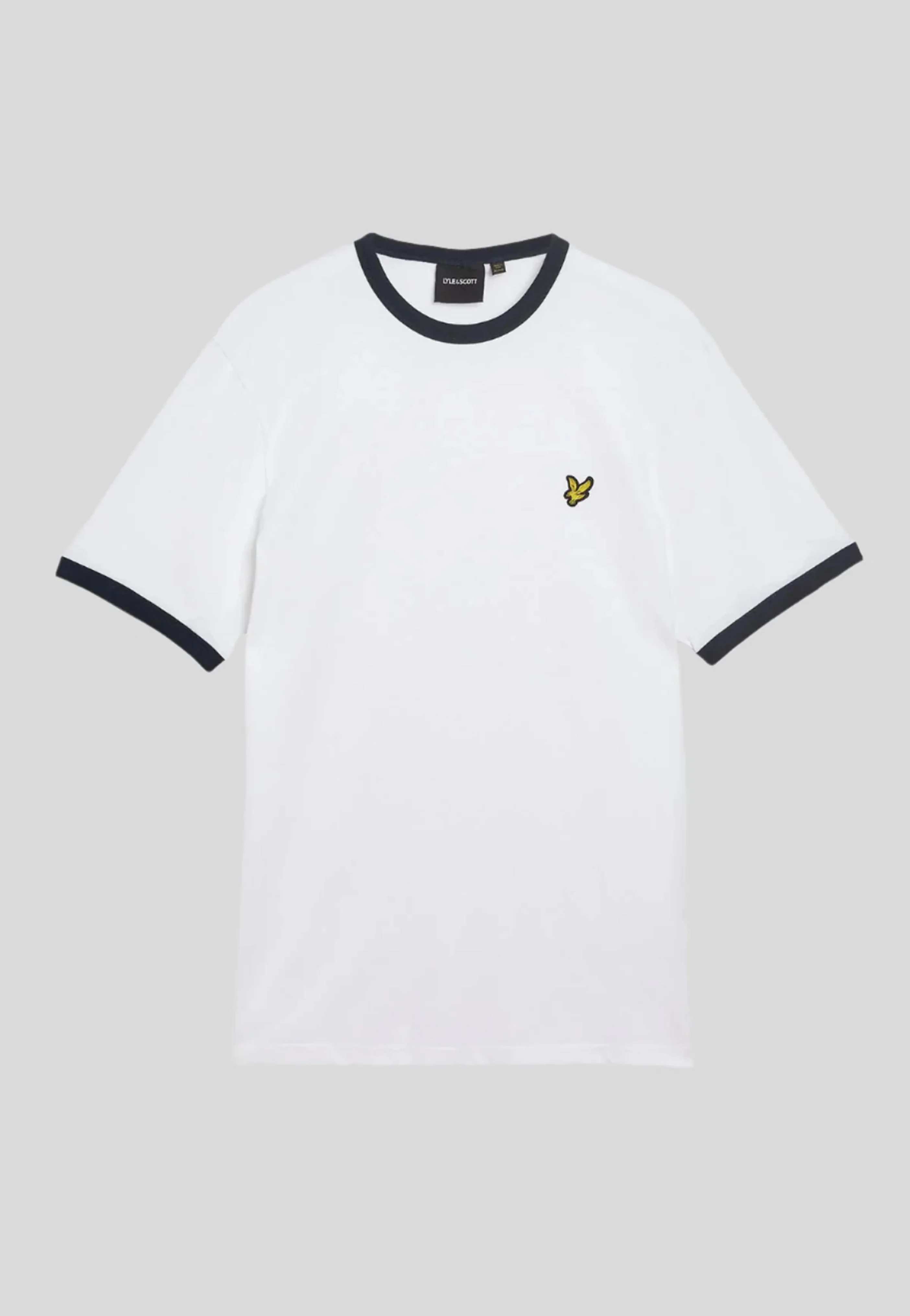 Ringer White/Dark Navy - T-Shirt - Image 5