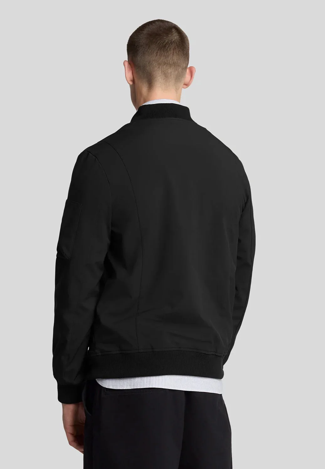 Softshell Bomber Jet Black - Jacket - Image 3