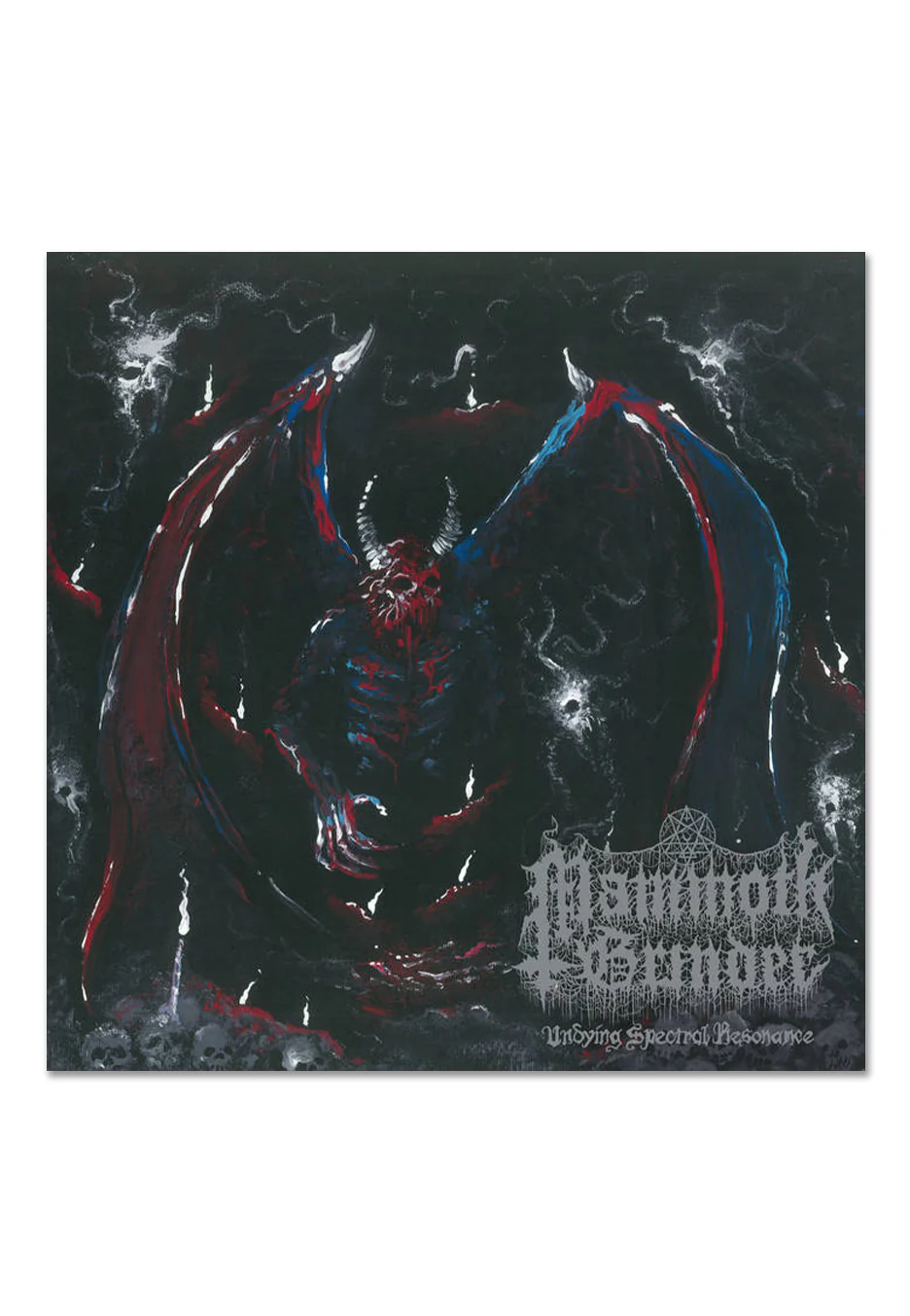 Undying Spectral Resonance Ltd. Cyan Blue/Red Galaxy - Colored Vinyl - Image 2