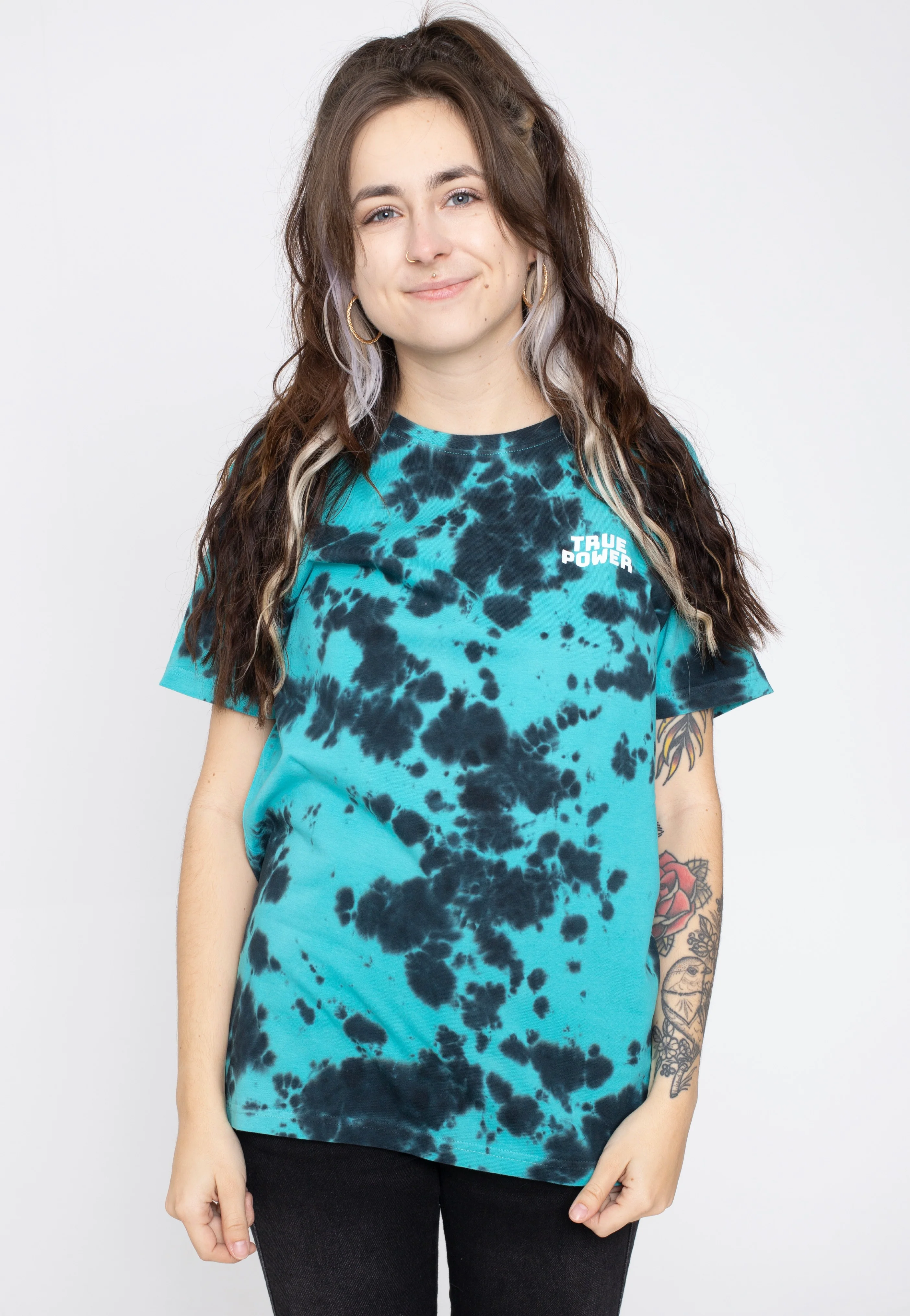Tie Dye Icon Blue - T-Shirt