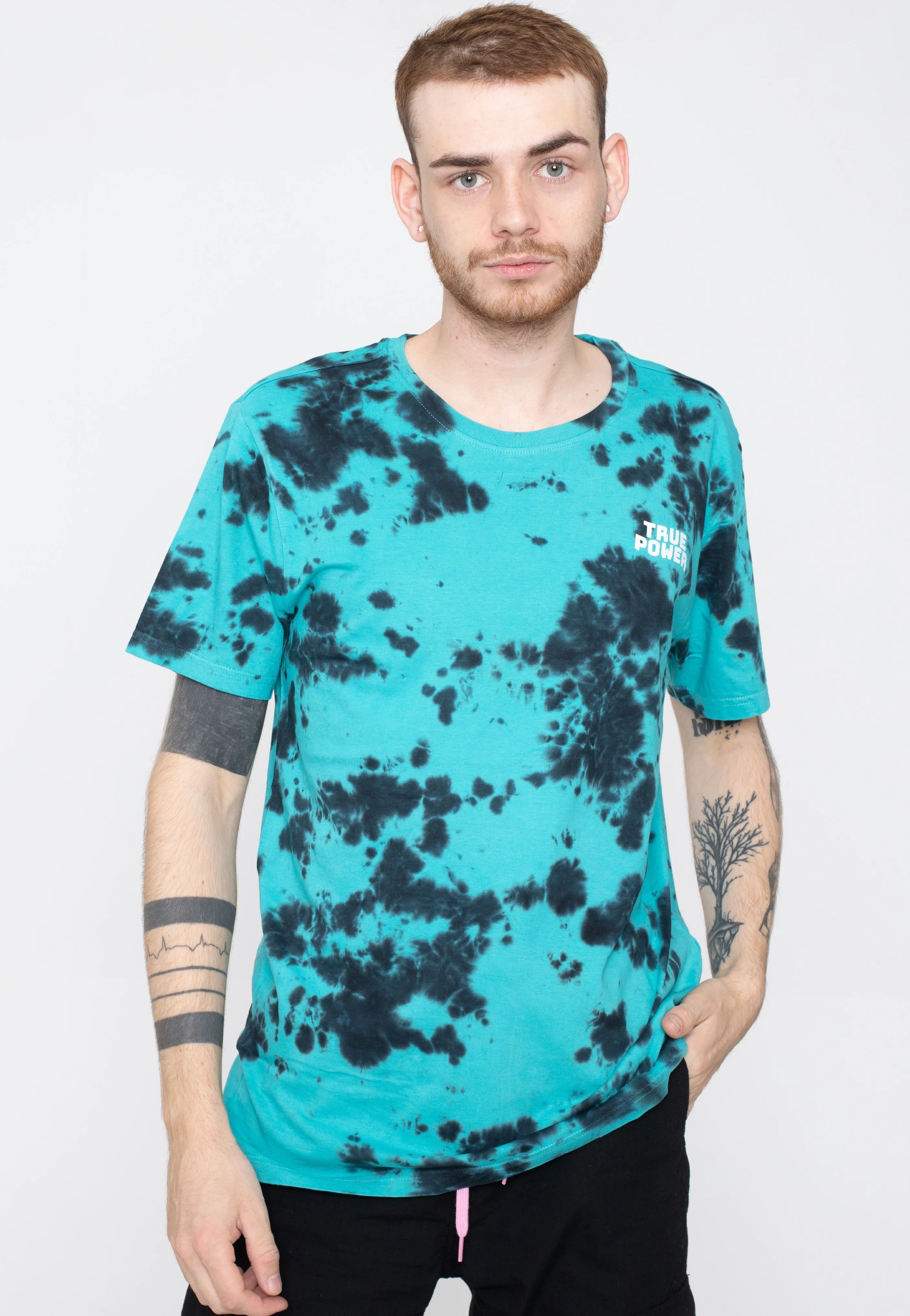 Tie Dye Icon Blue - T-Shirt - Image 4