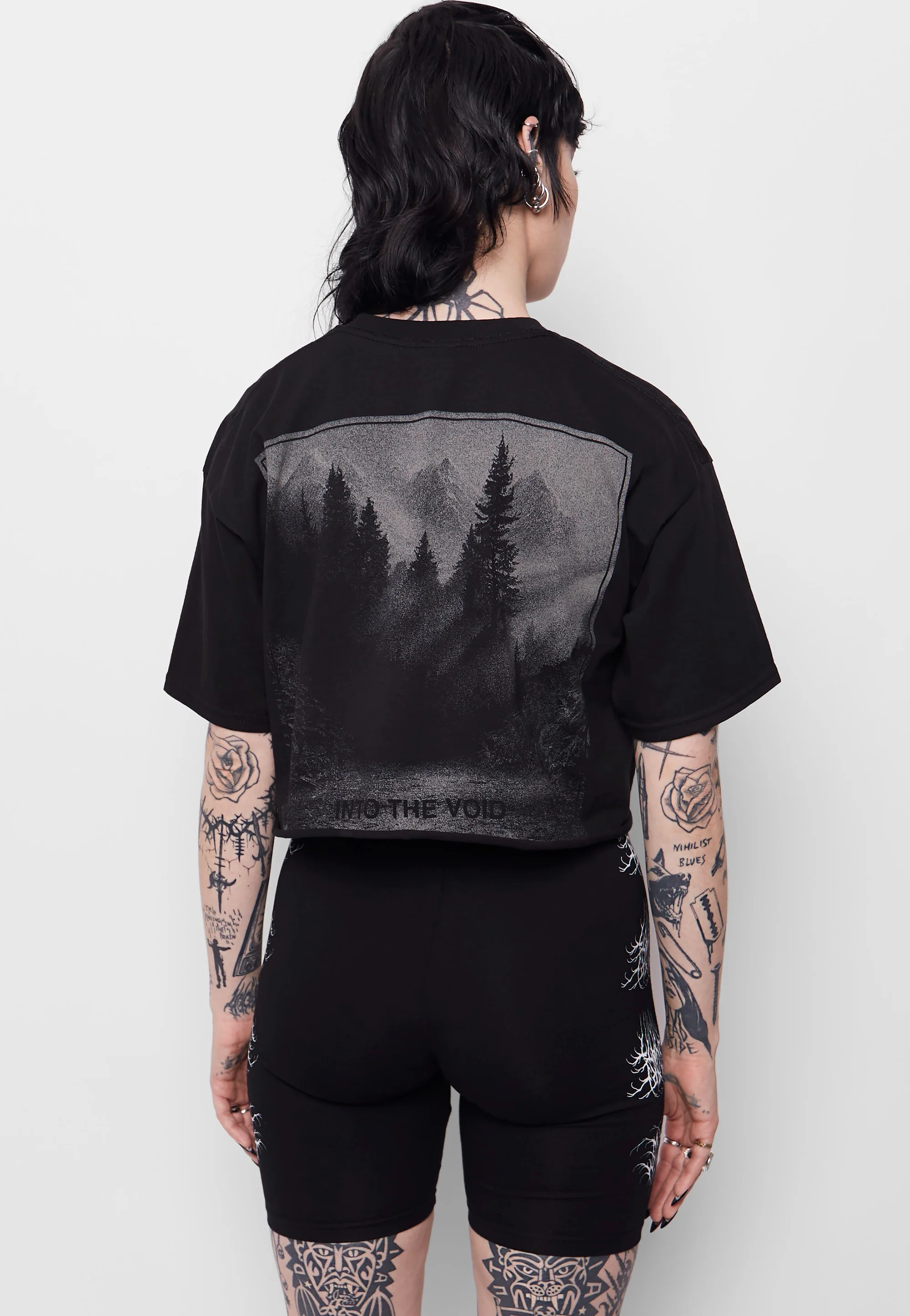 Requiem Cut Off Black - Top - Image 2