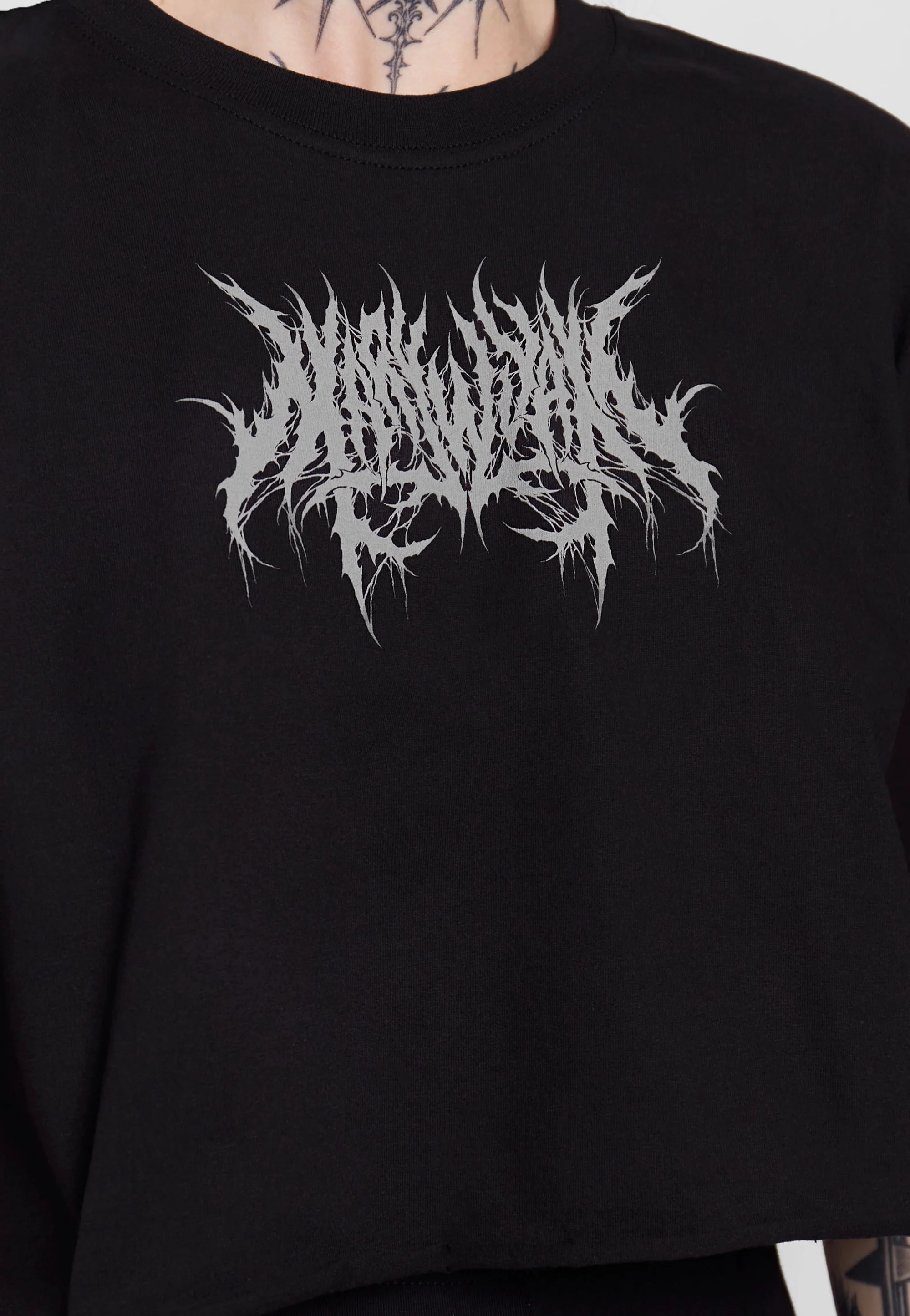Requiem Cut Off Black - Top - Image 3