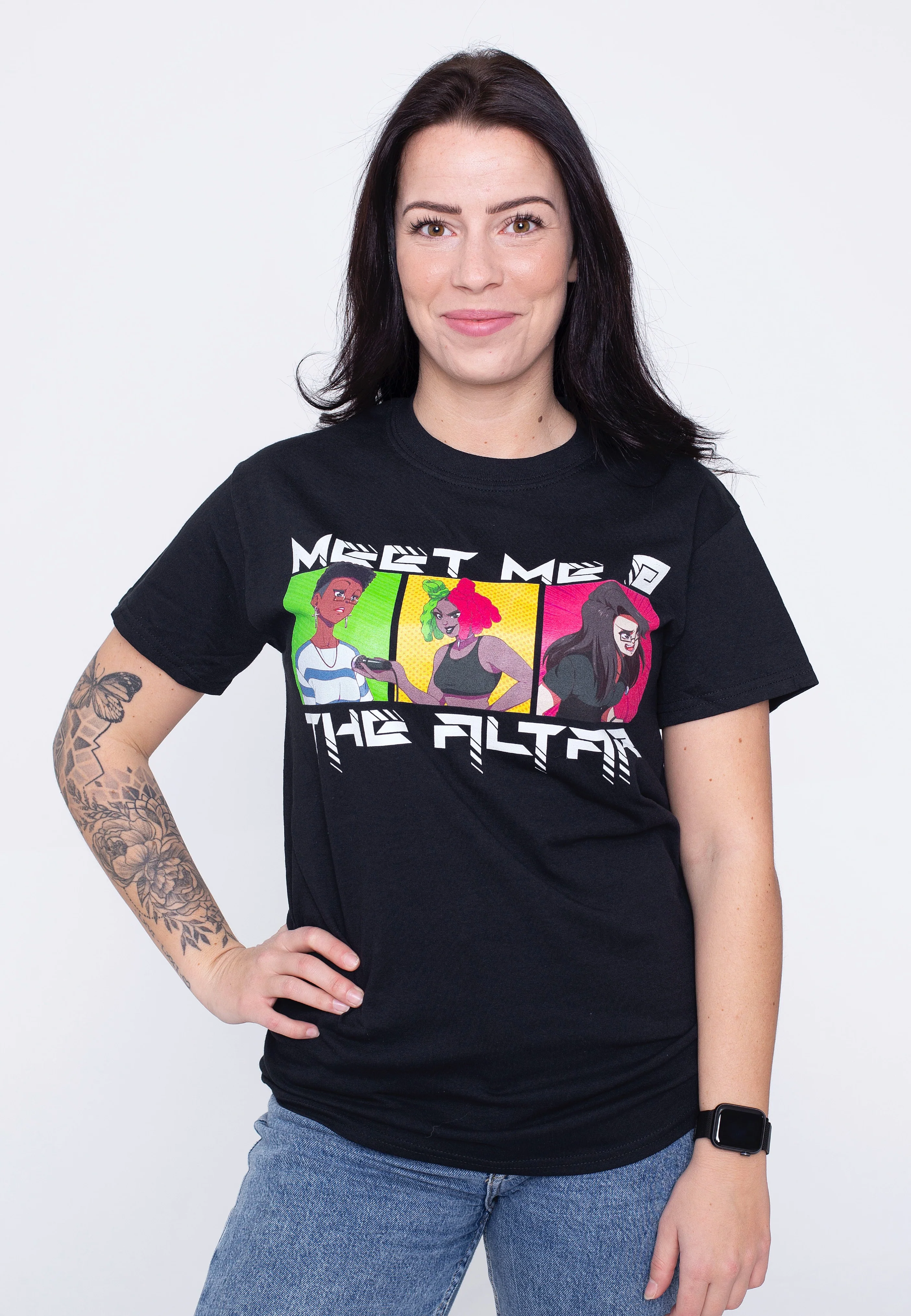 CB Squares Black - T-Shirt - Image 5