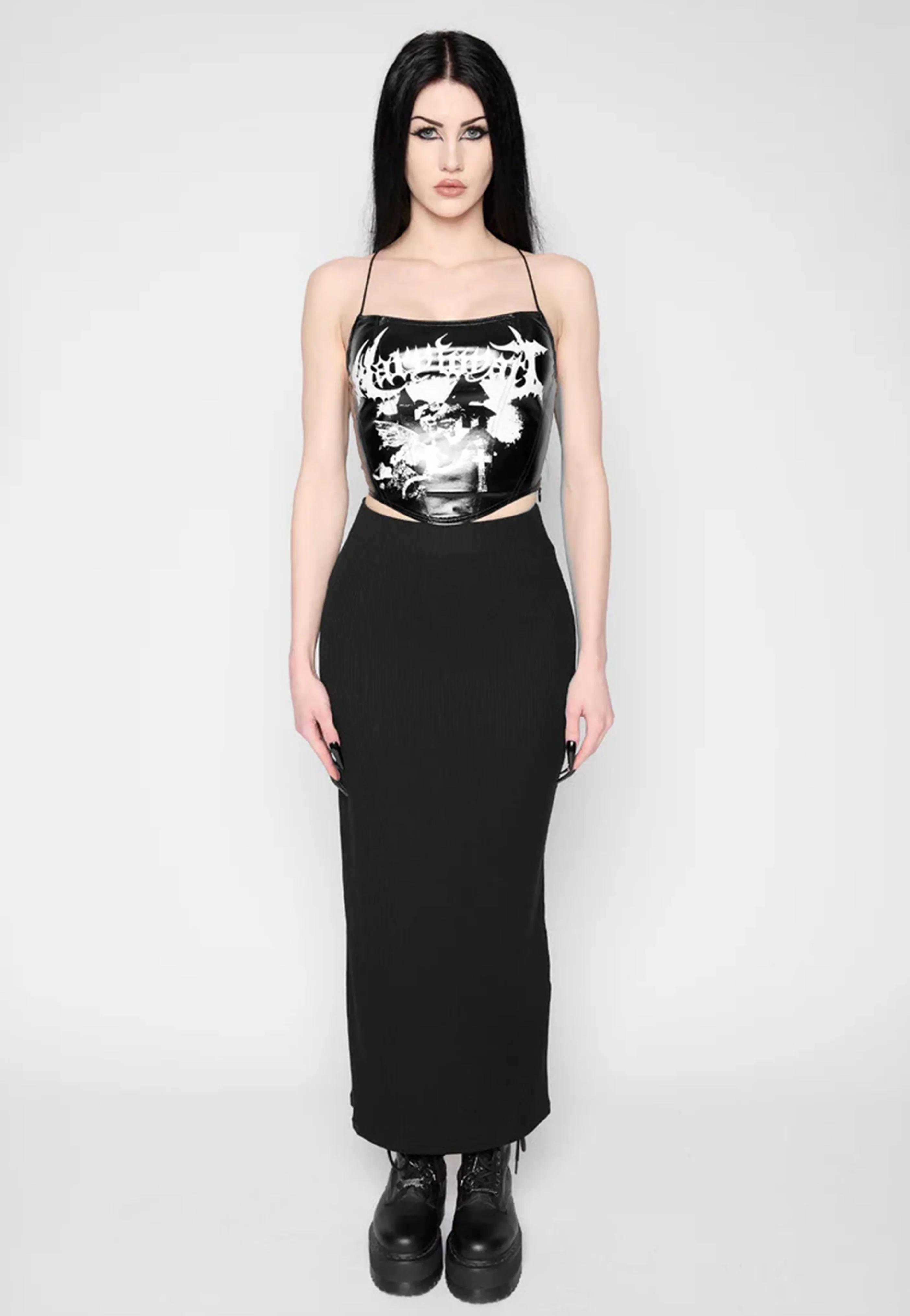 Mercy Vinyl Corset II - Top - Image 3