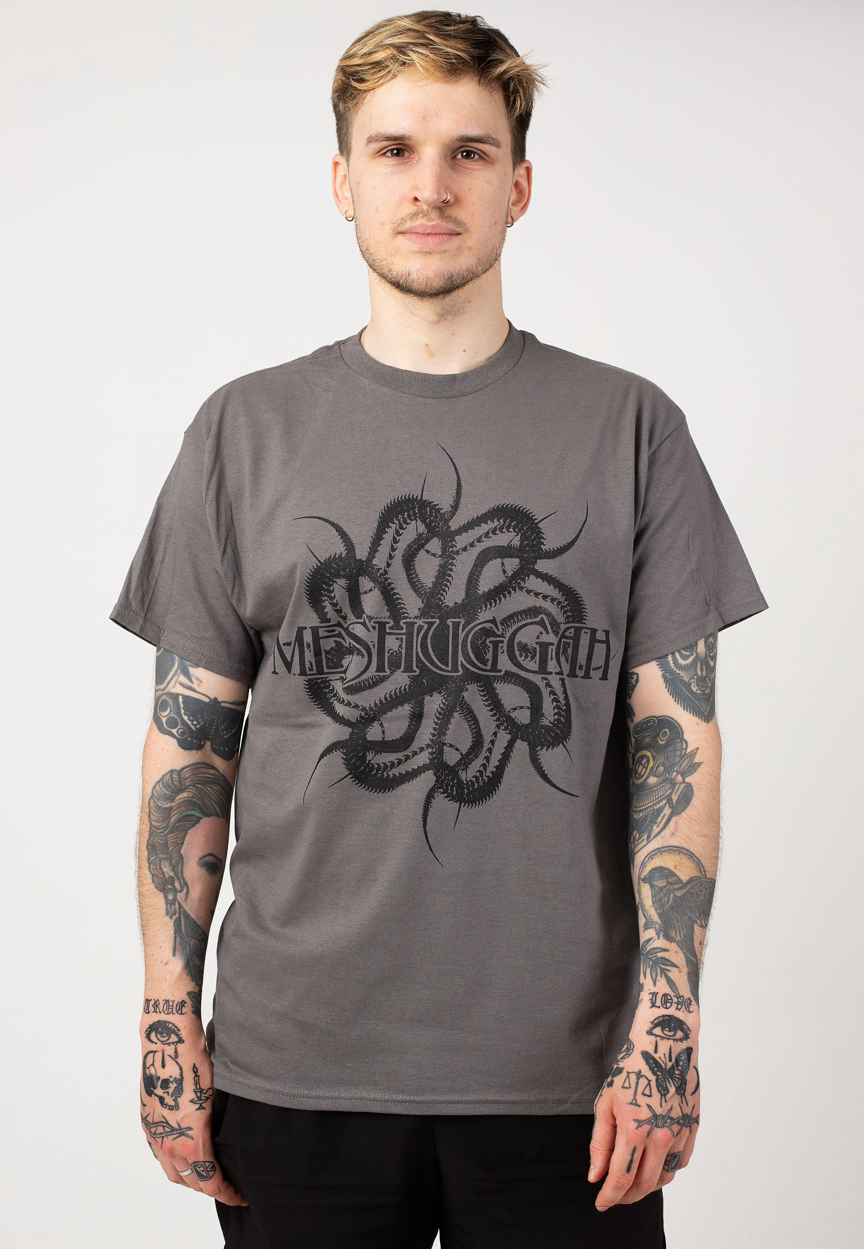 Spine Charcoal - T-Shirt - Image 3