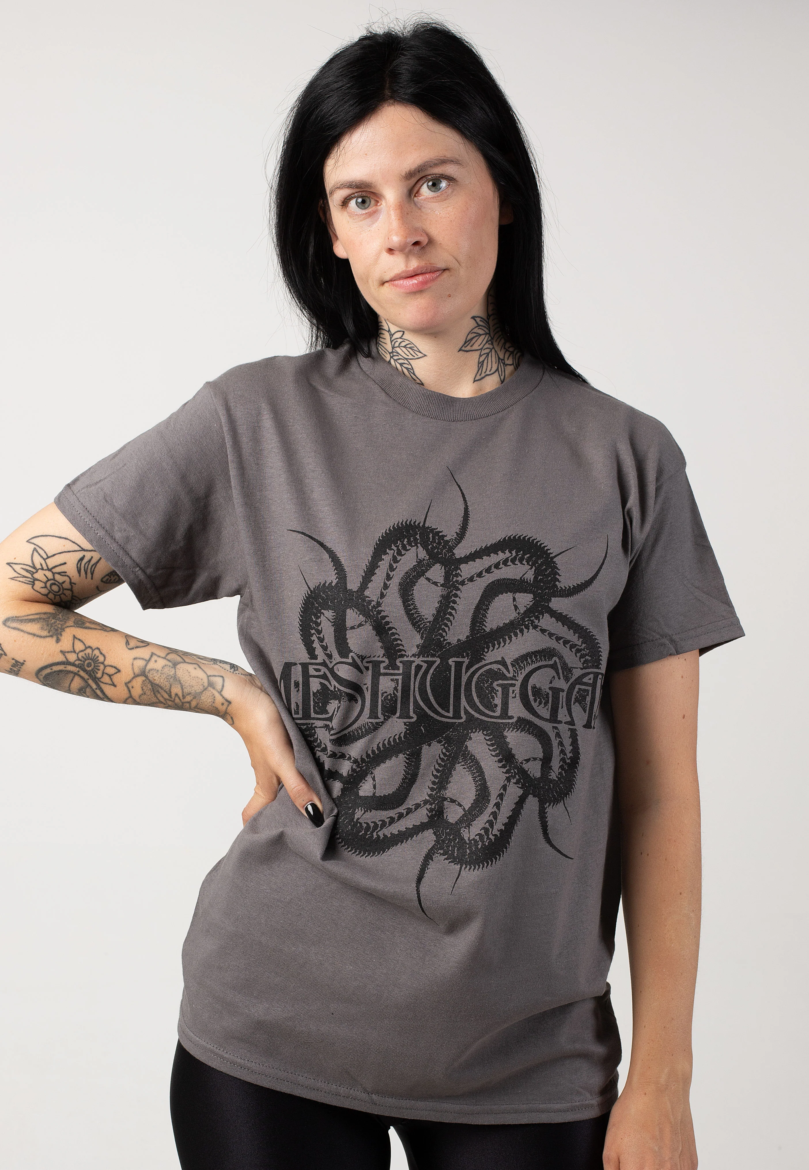 Spine Charcoal - T-Shirt - Image 5