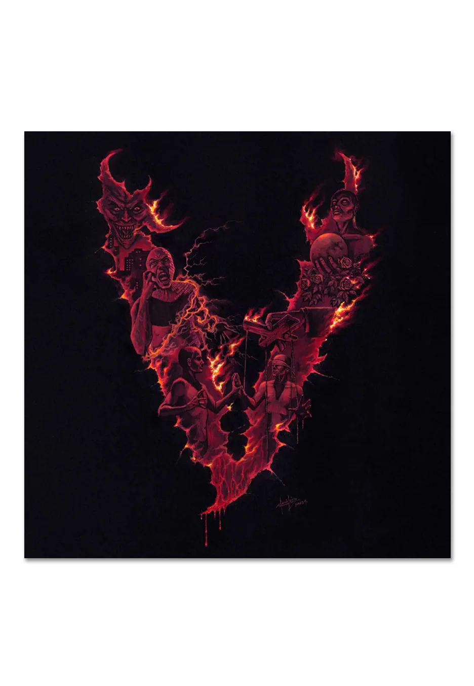 V Ltd. Oxblood - Colored Vinyl - Image 2