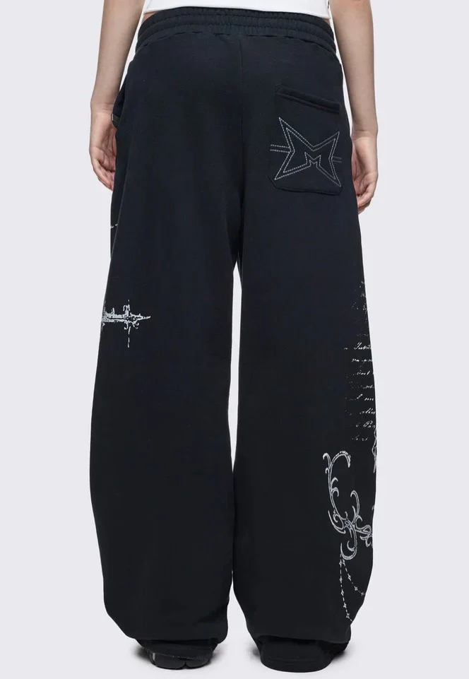 Cryptcode Sweatpants Black - Sweat Pants - Image 6