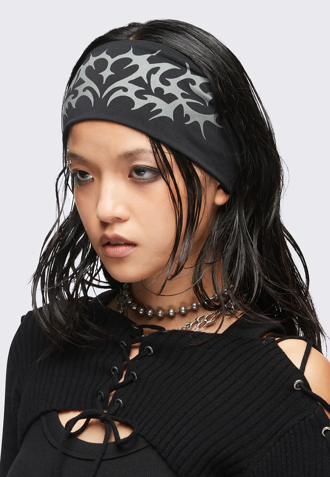 Dark Crush Black - Headband - Image 3