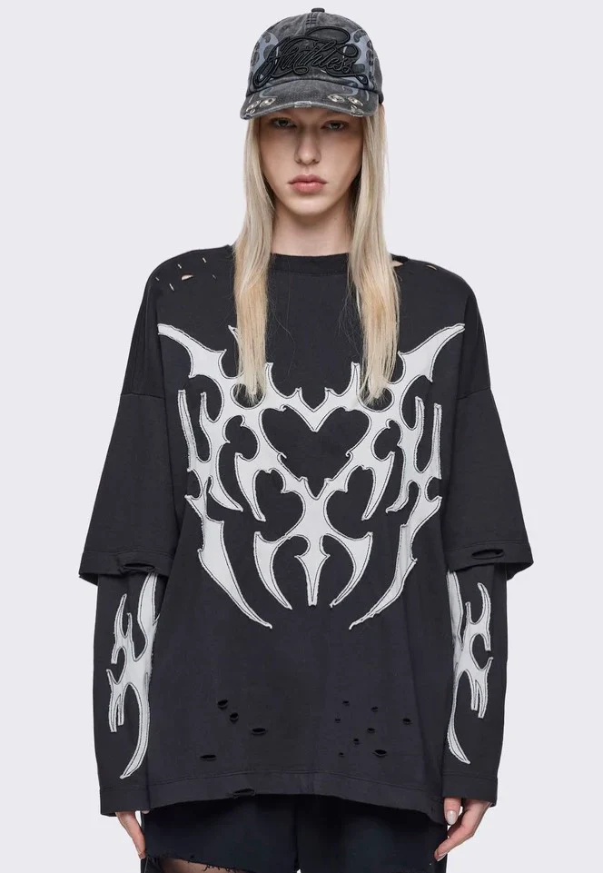 Luvx Black Layered Black - Longsleeve - Image 3