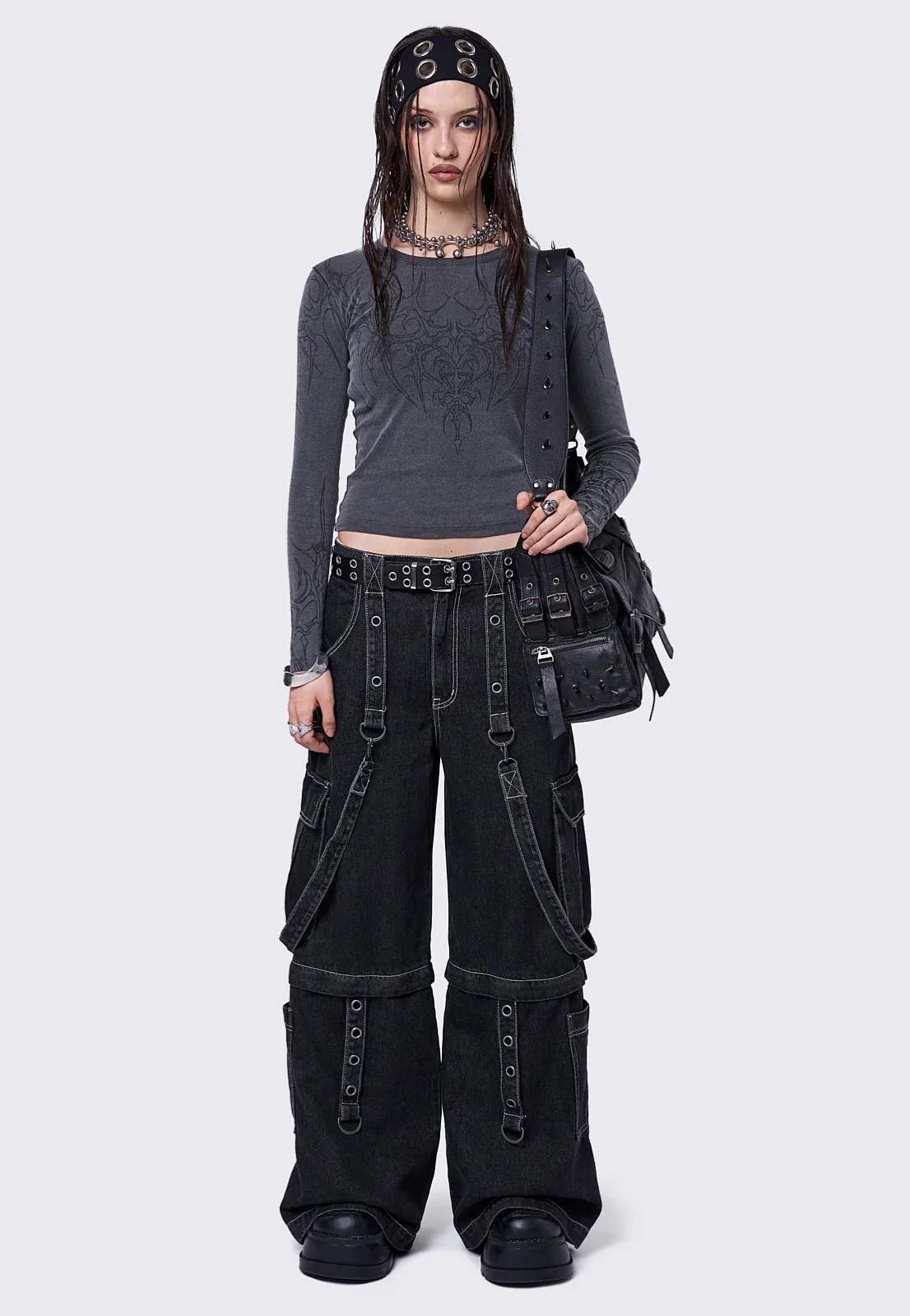 Wildborn Washed Top Grey - Top - Image 2