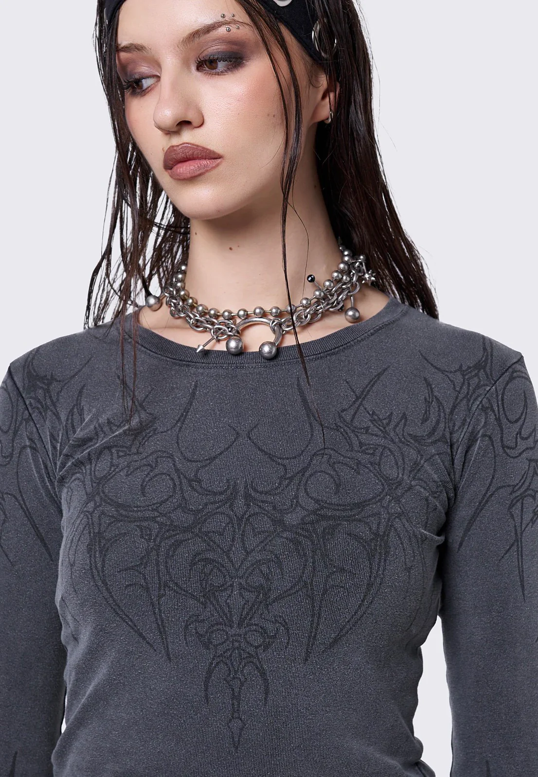 Wildborn Washed Top Grey - Top - Image 3