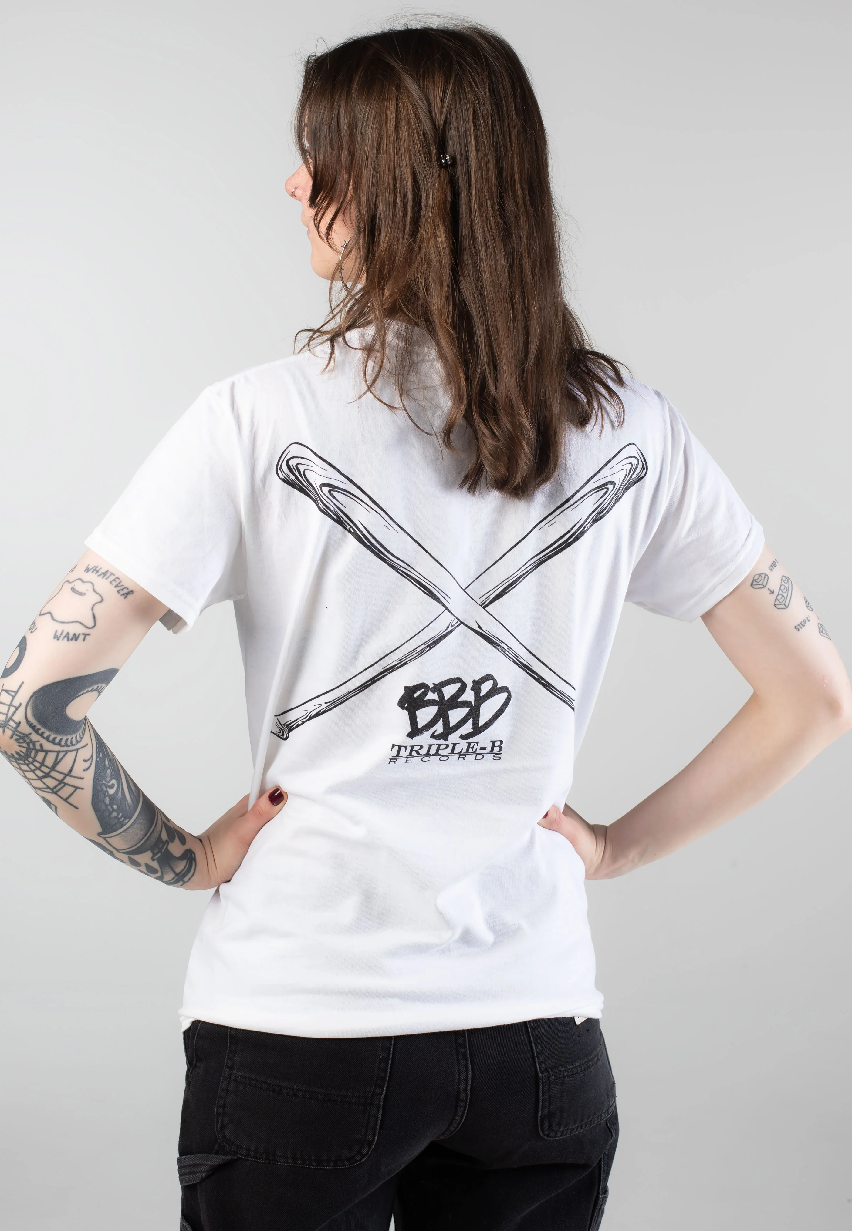 Bats White - T-Shirt - Image 6
