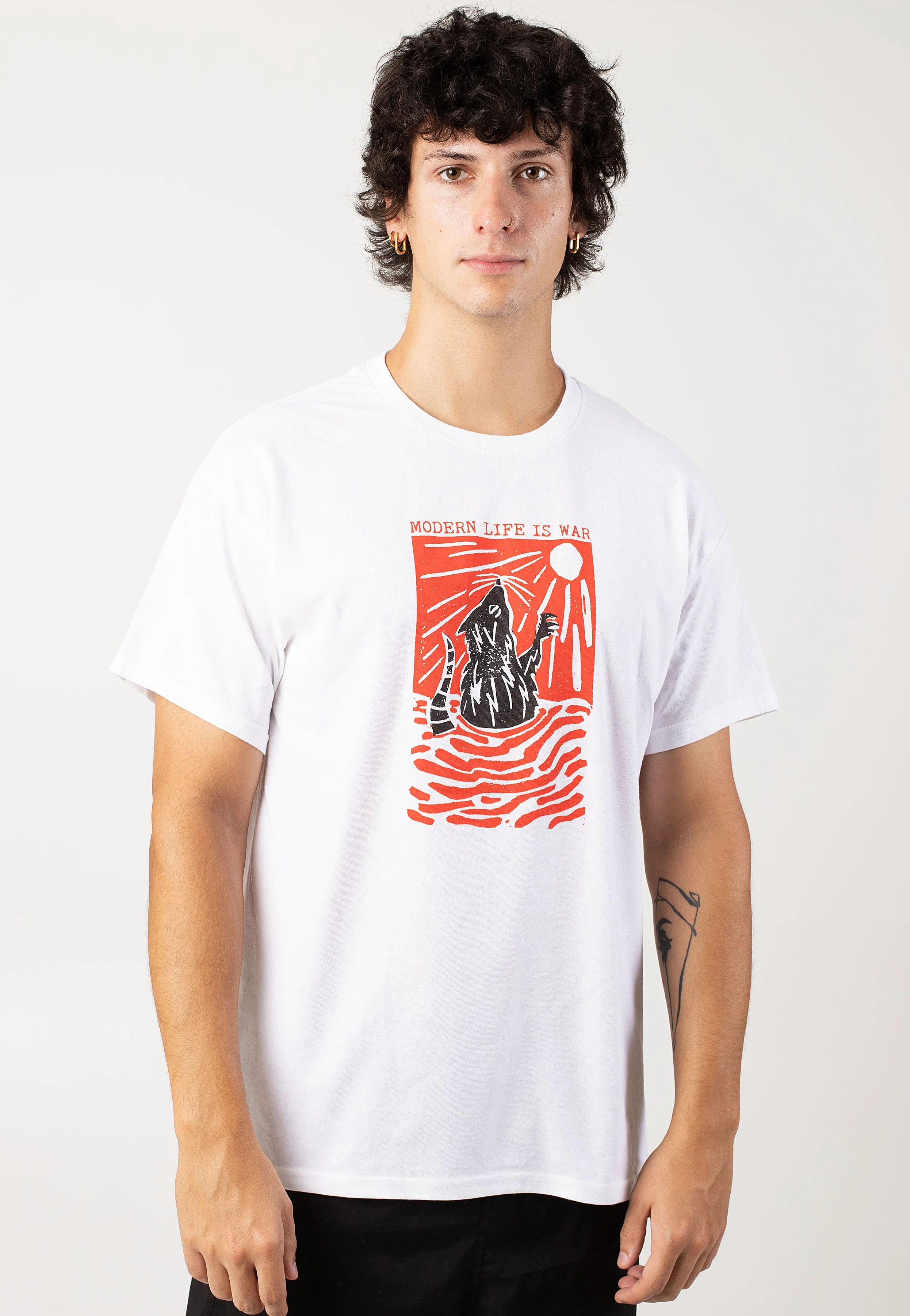 Rat White - T-Shirt - Image 3
