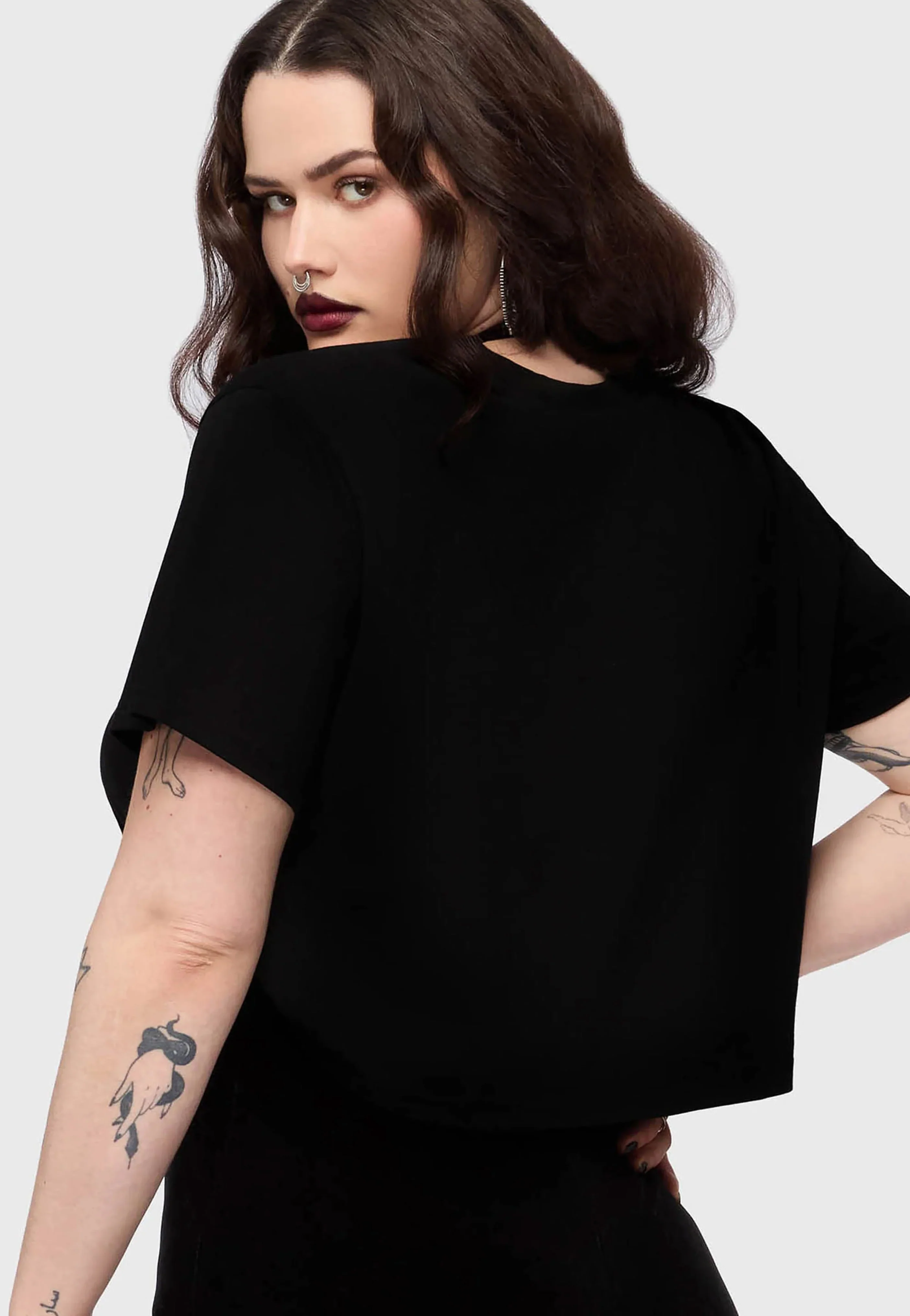 Mothshade Black - T-Shirt - Image 4