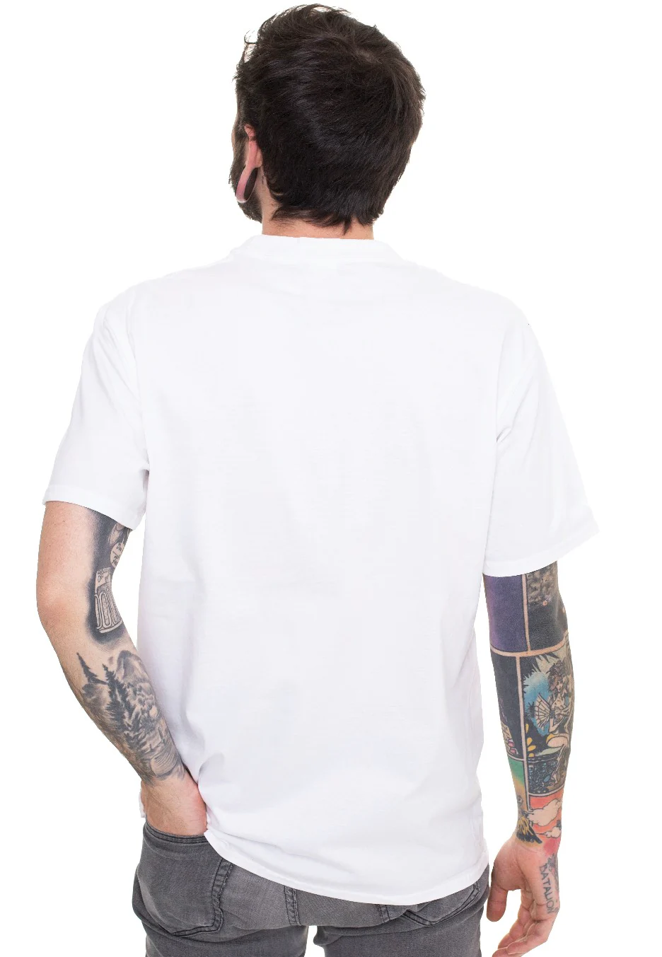 Make Noise White - T-Shirt - Image 4