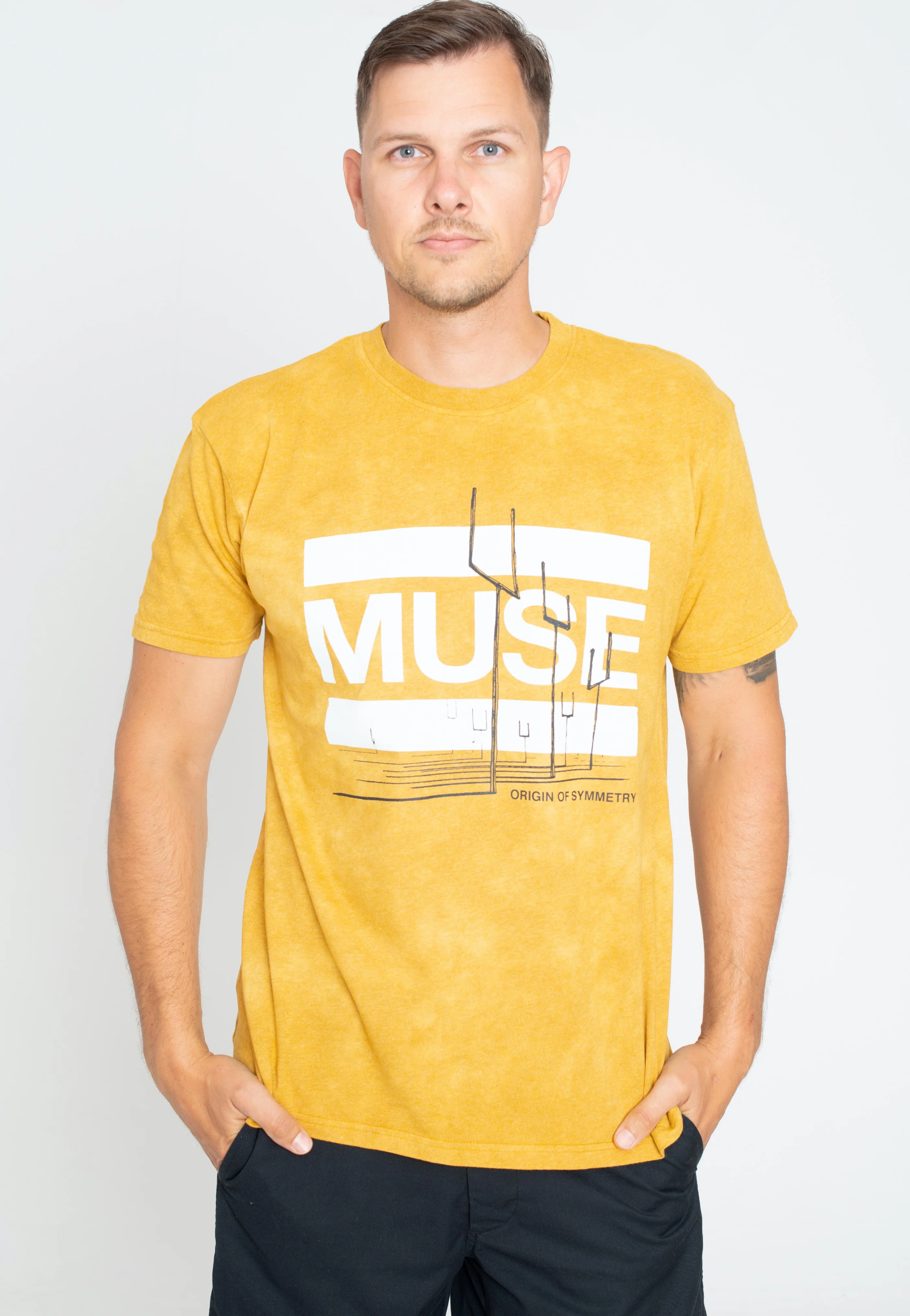 Origin Of Symmetry Dip-Dye Orange - T-Shirt - Image 3