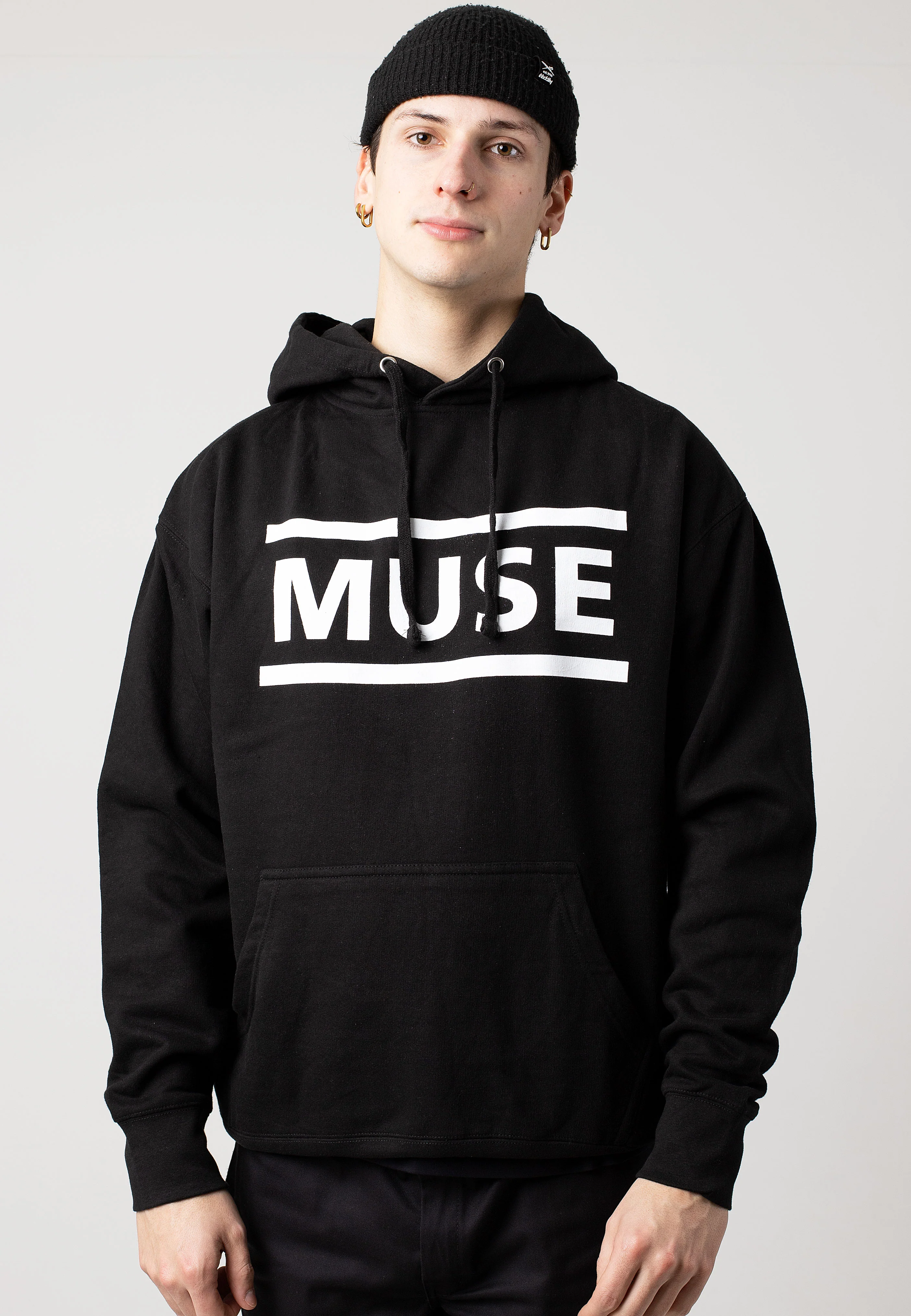 White Logo - Hoodie - Image 3