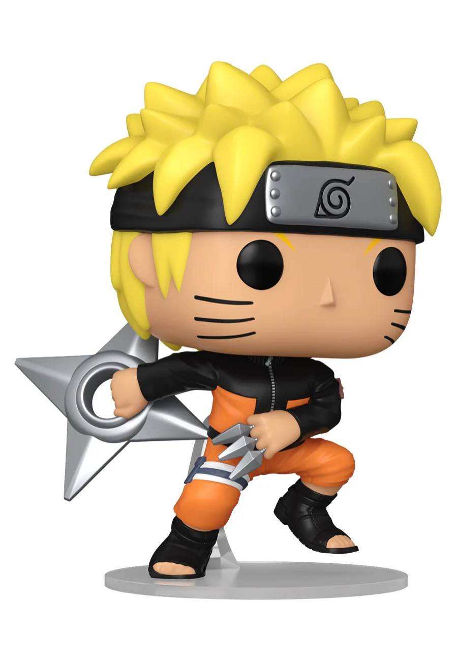 Naruto (Shuriken) w/ Chase (Metallic) POP! Vinyl - Funko Pop - Image 4