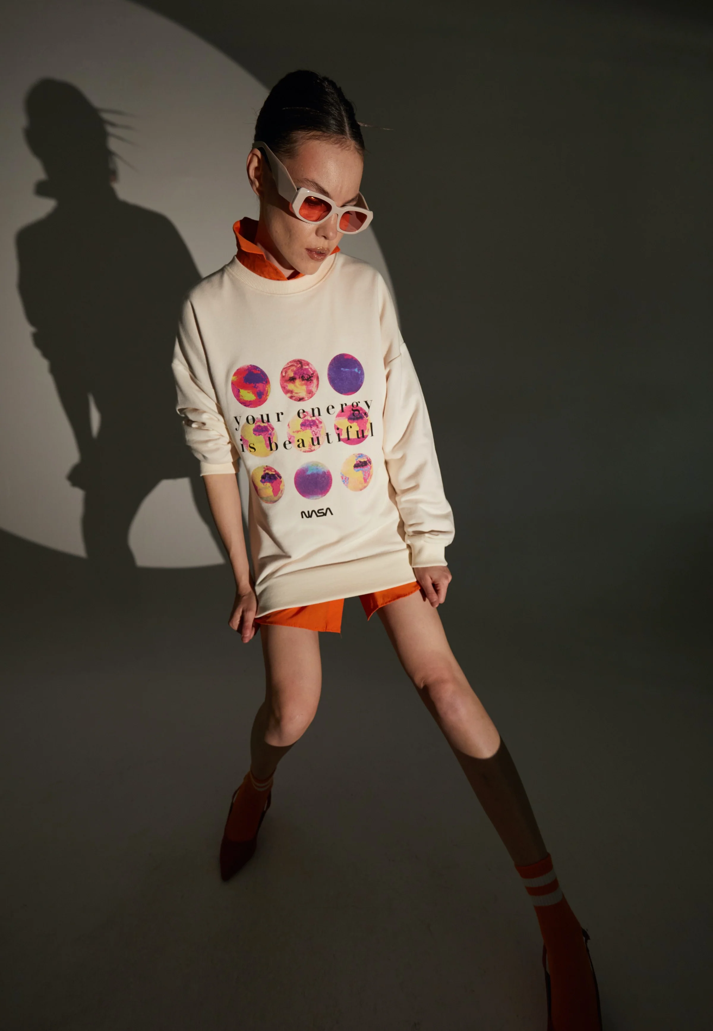 Solar Energy Sweatdress Cream - Sweater - Image 2
