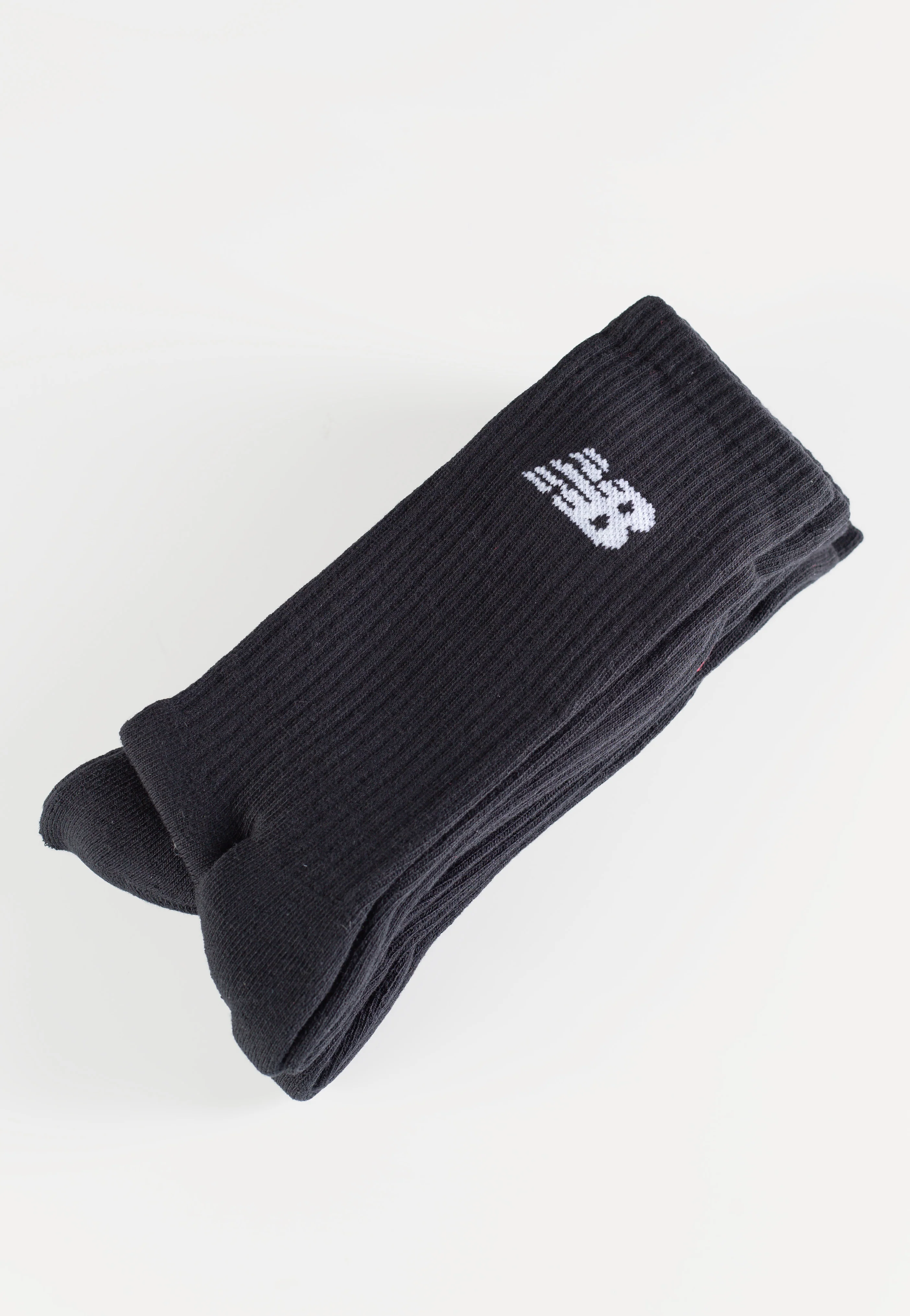 Everyday Crew Pack Of 3 Black - Socks - Image 3