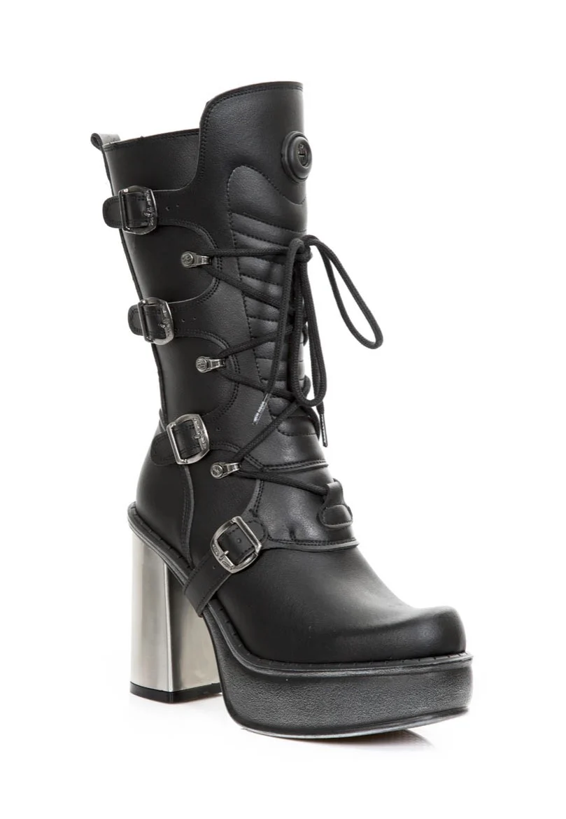 M 9973 VS1 Black - Girl Shoes - Image 3