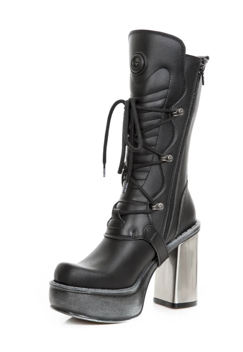 M 9973 VS1 Black - Girl Shoes - Image 4