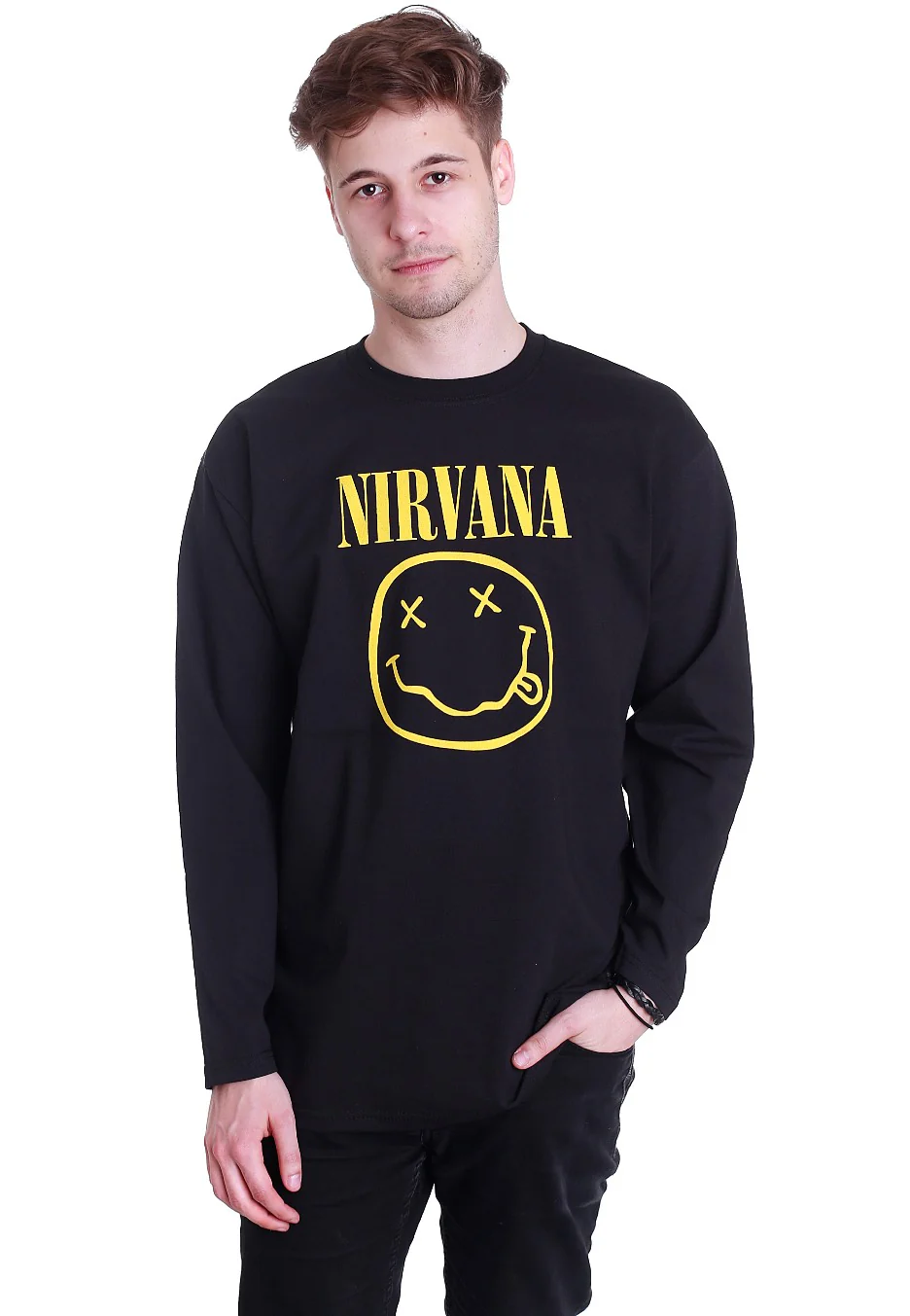 Happy Face Logo - Longsleeve - Image 3