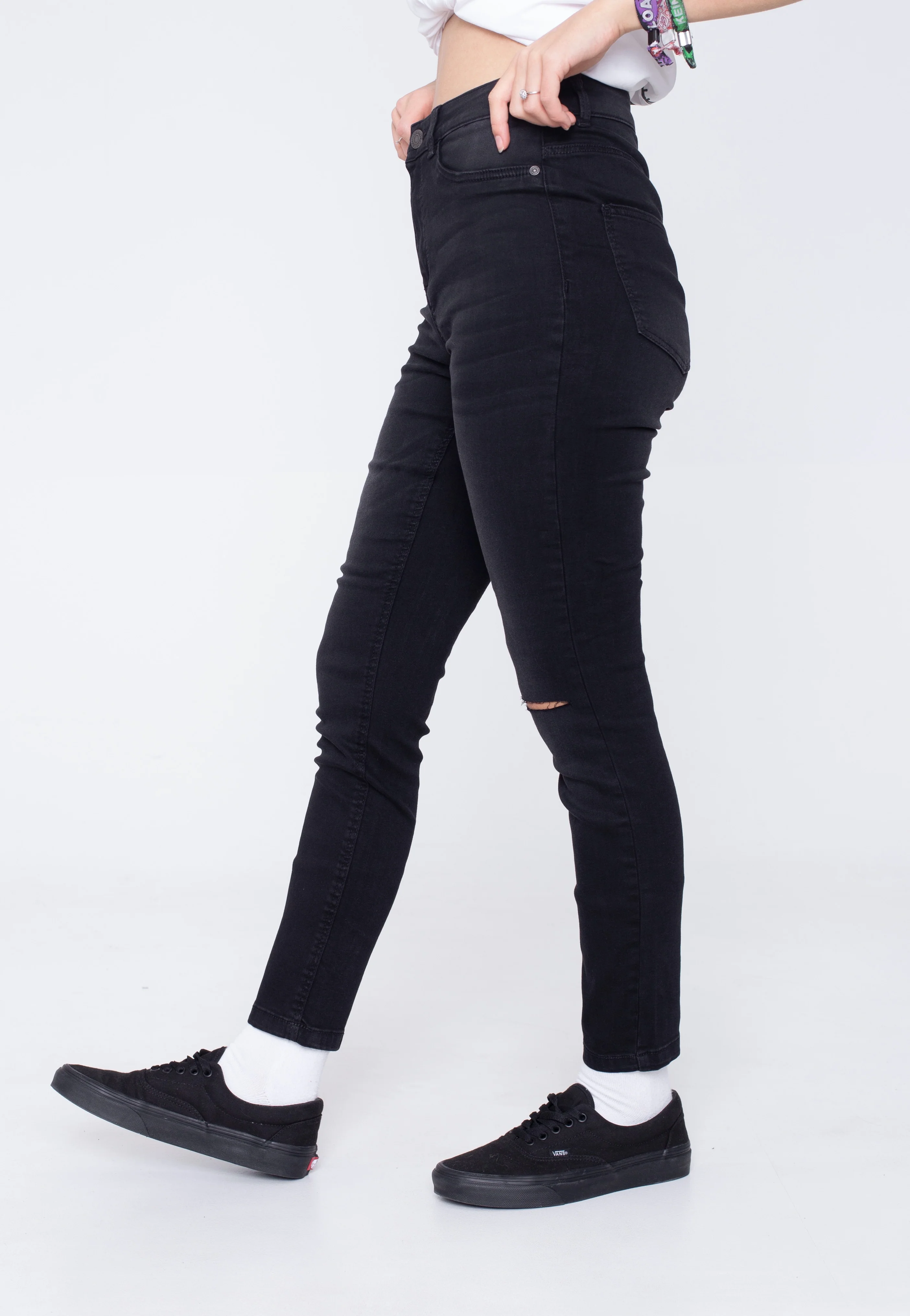 Callie Skinny Ankle Medium Grey Denim - Jeans - Image 2