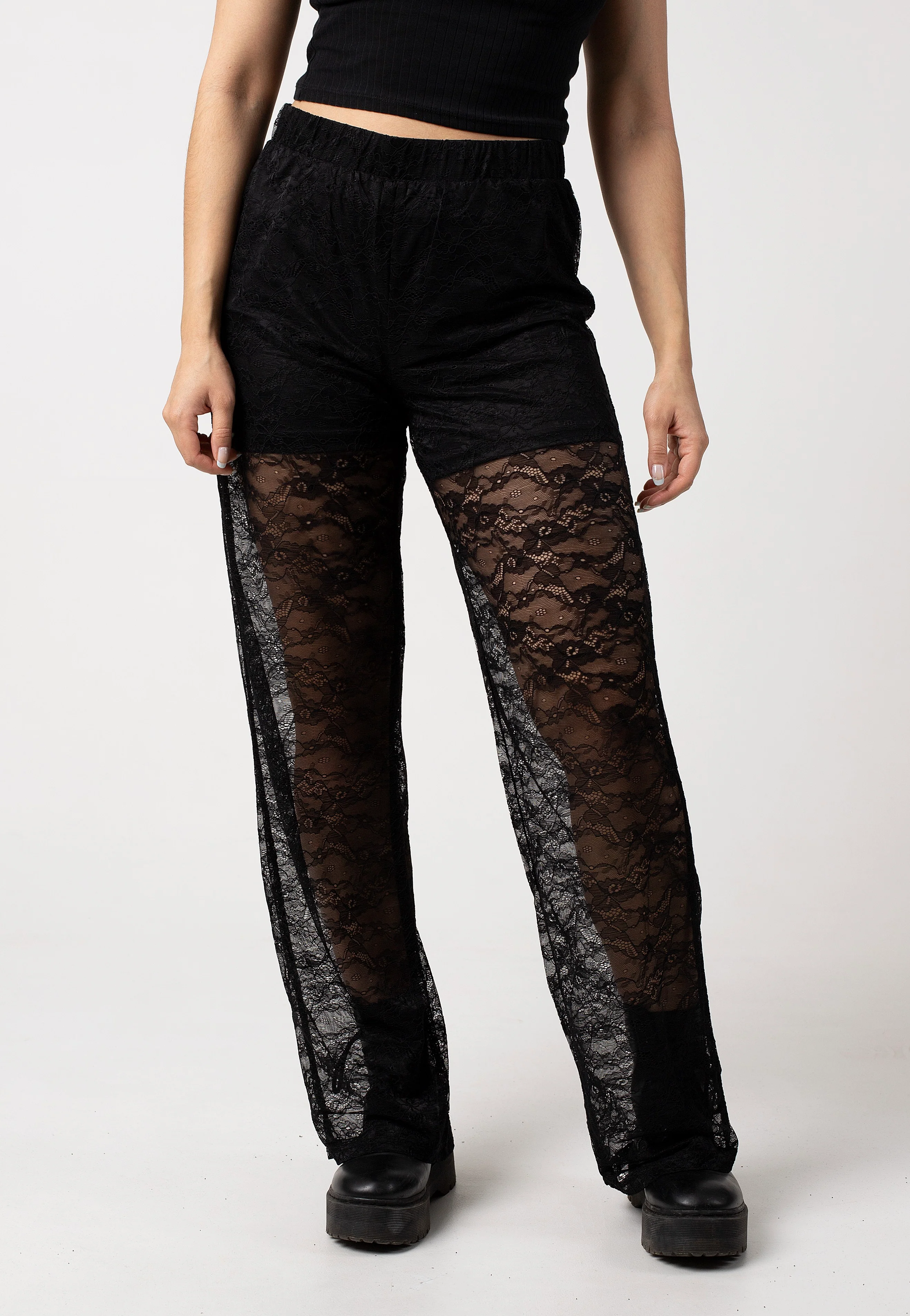 Carota Lace Black - Pants