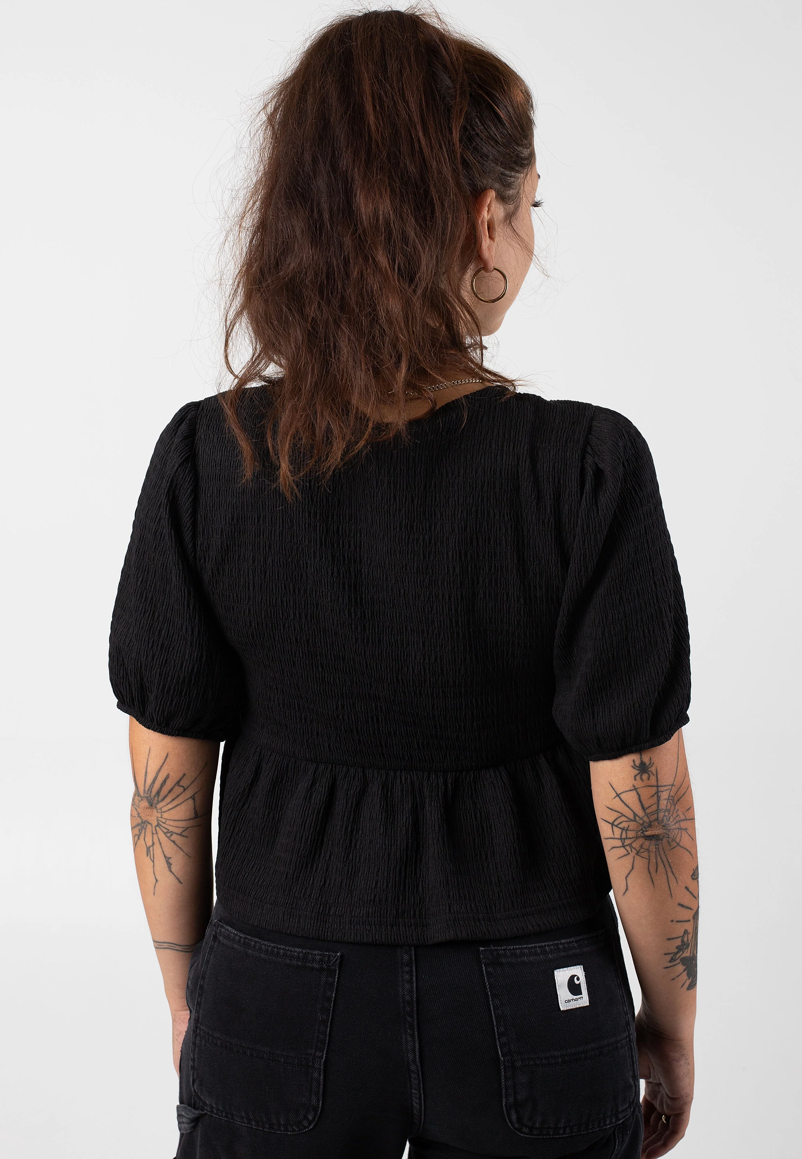 Fina Tie Black - Top - Image 2
