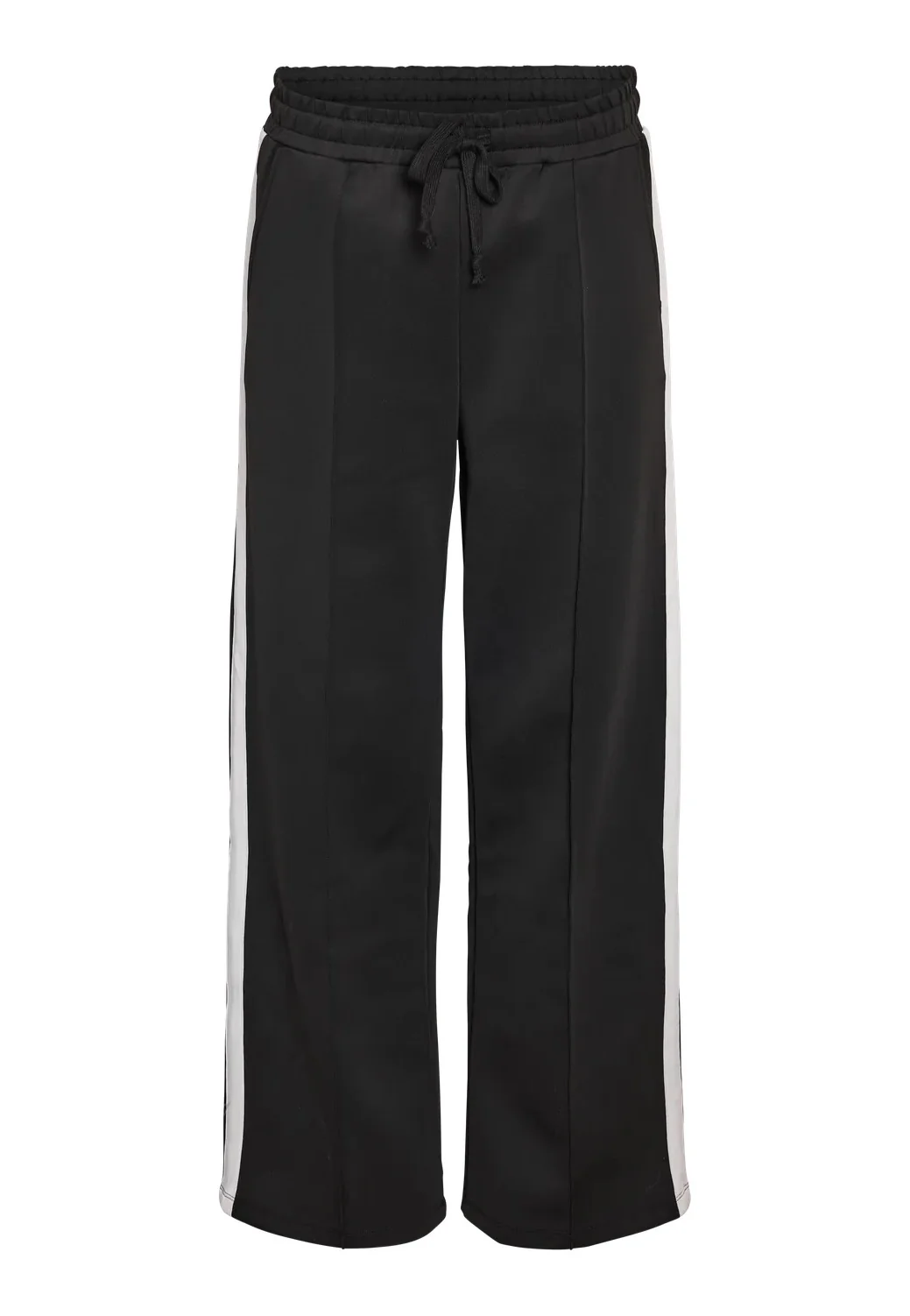 Jenna Sporty Track Black White - Sweat Pants - Image 7
