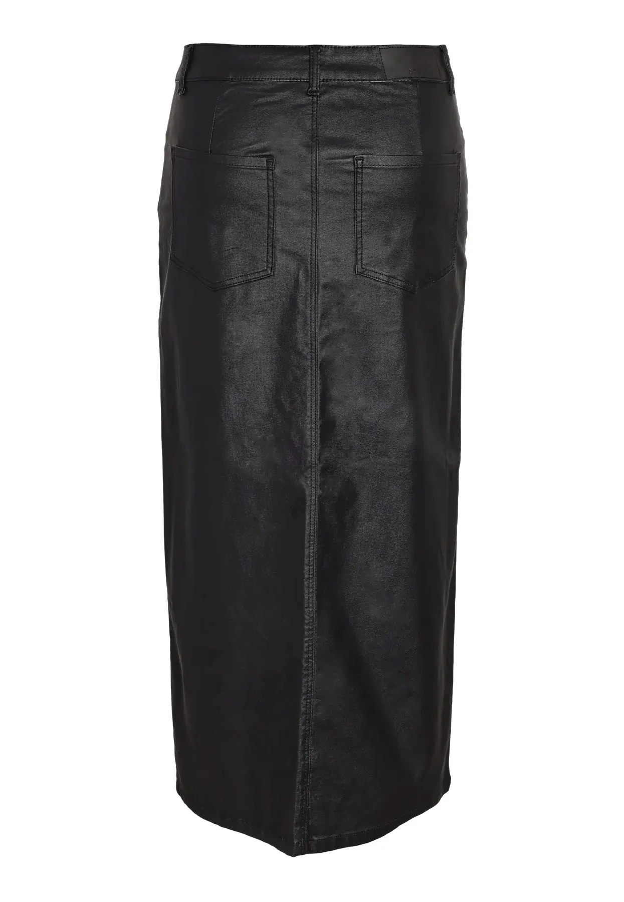 Kath Slit Long Coated Black - Skirt - Image 8