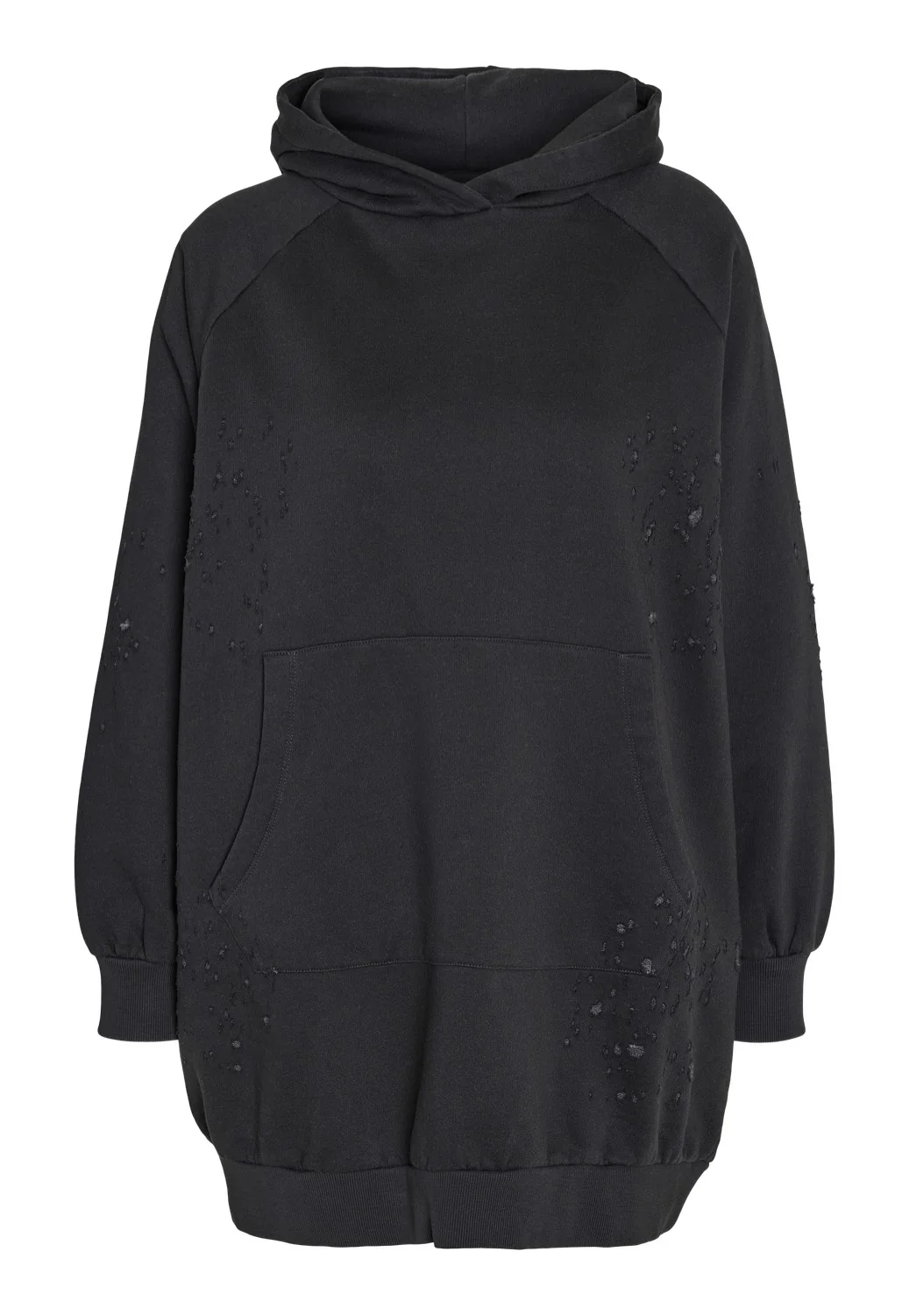 Lega Destroyed Hoodie Obsidian - Dress - Image 6
